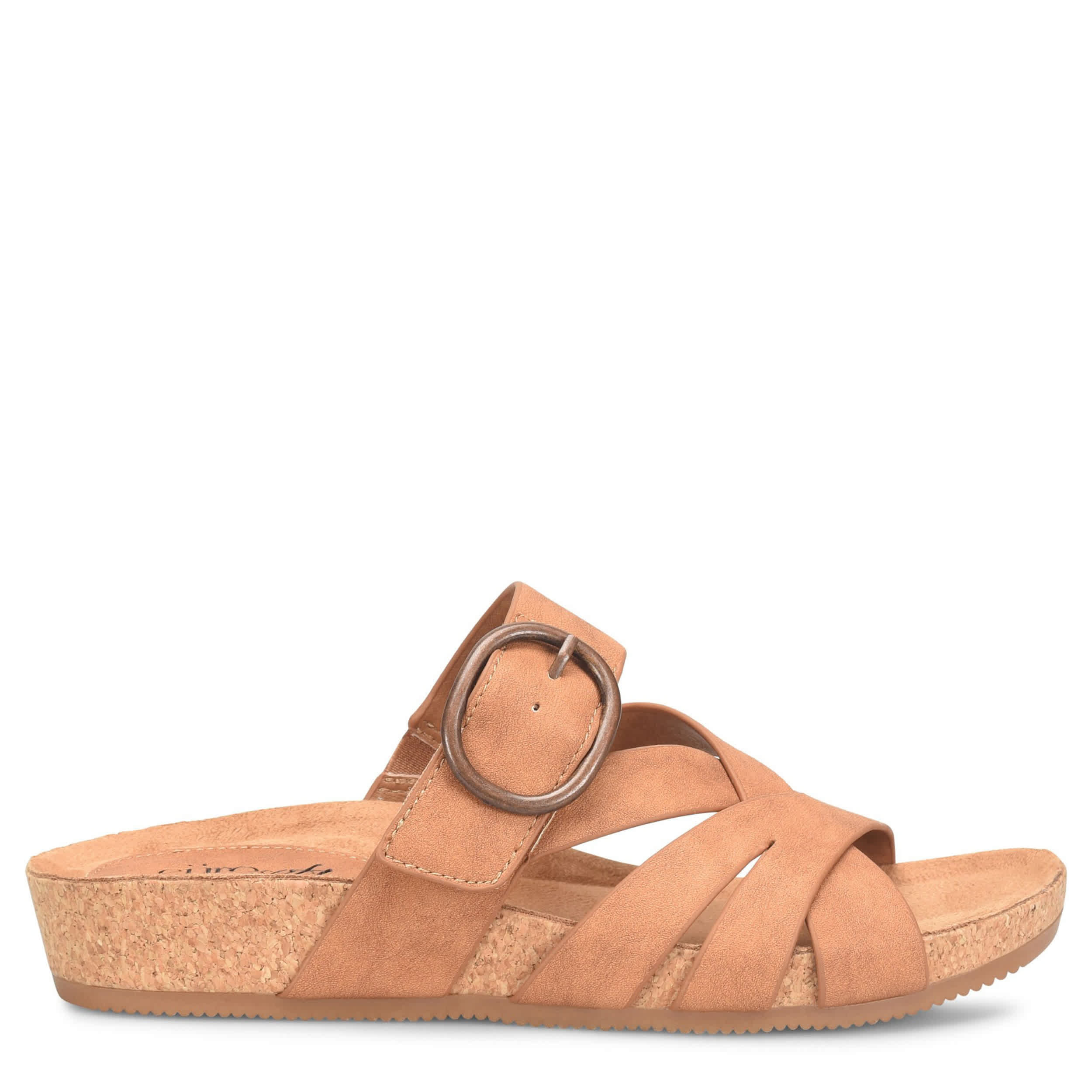 EUROSOFT-WOMENS GWENDA SANDAL-TAN & 