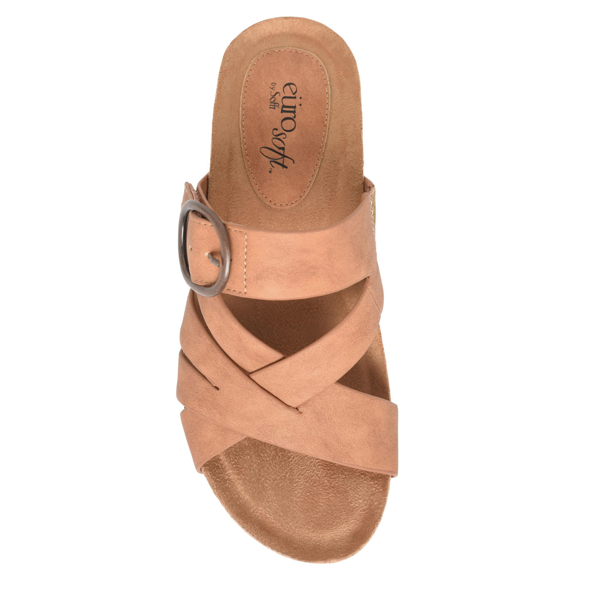 EUROSOFT-WOMENS GWENDA SANDAL-TAN & 