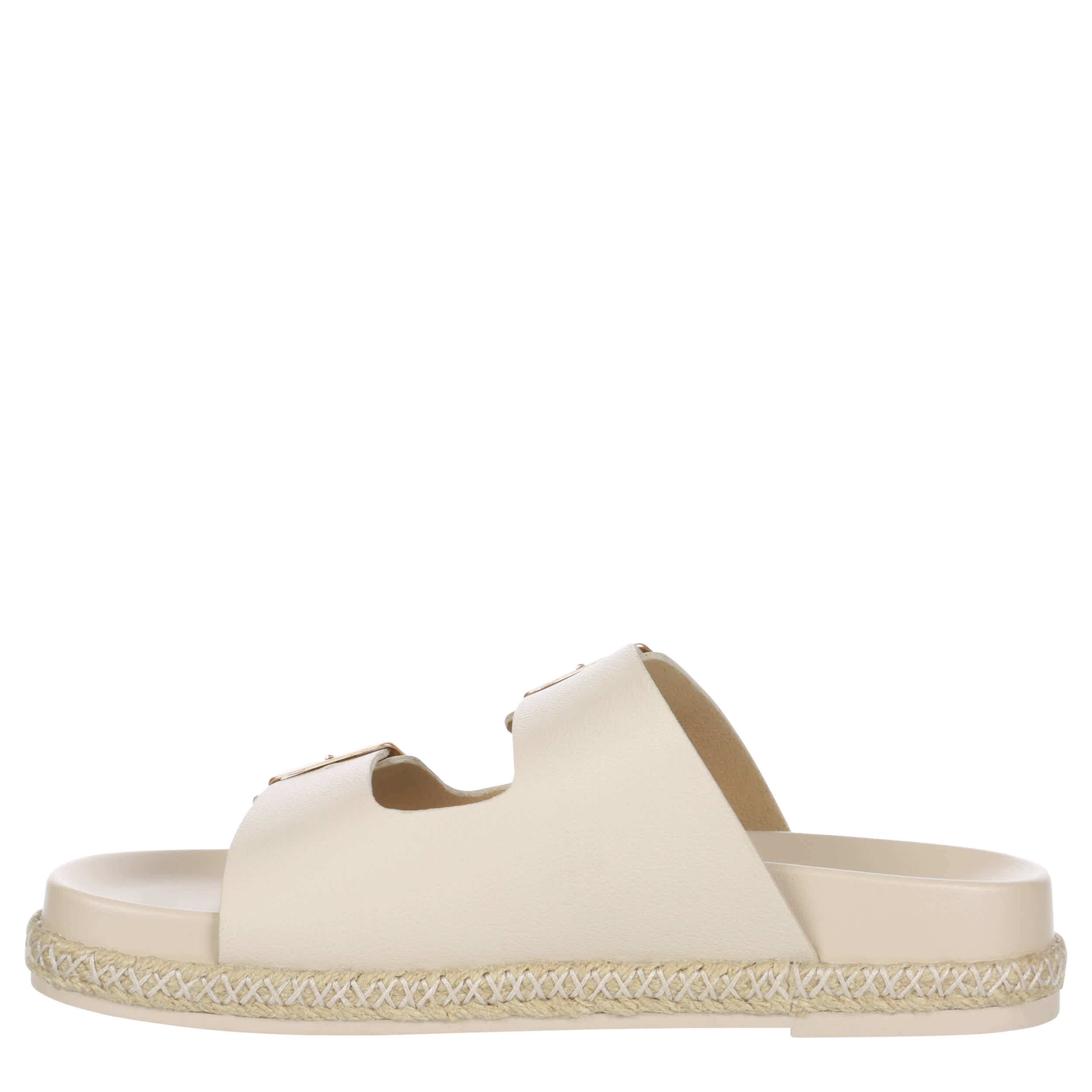 MICHAEL BY MICHAEL SHANNON-WOMENS BAXLEY TWO BAND SANDAL-BEIGE & 