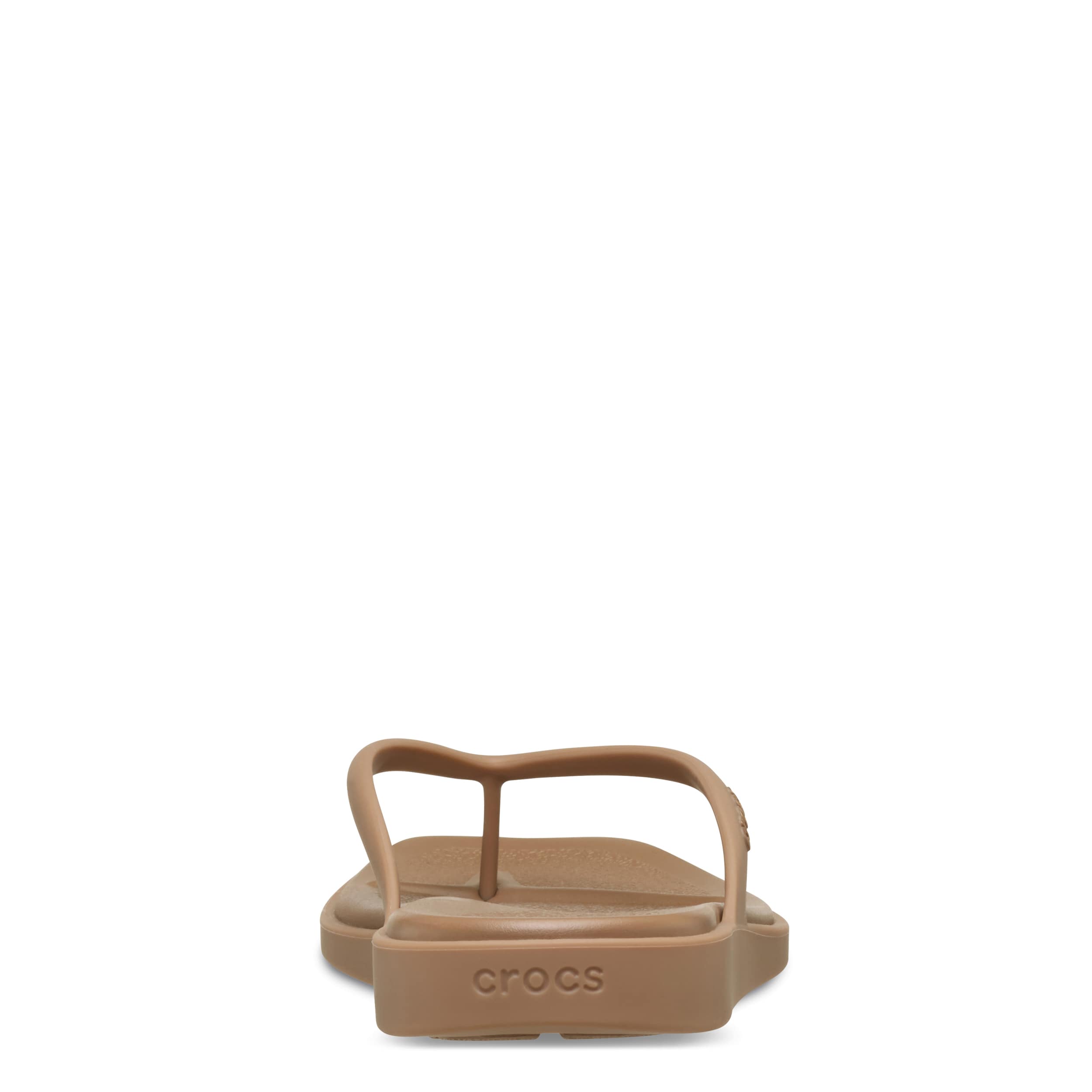 CROCS WOMENS MIAMI FLIP SANDAL - CHOCOLATE