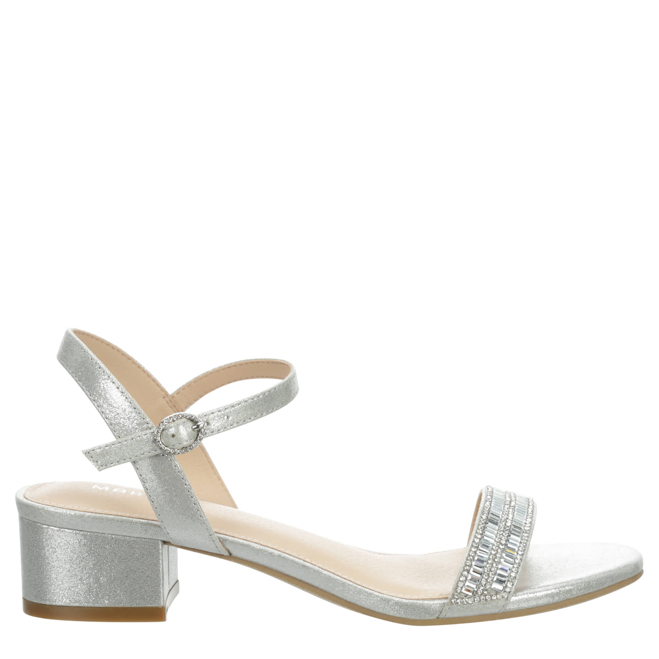 MARIPE WOMENS SABRINA SANDAL - SILVER