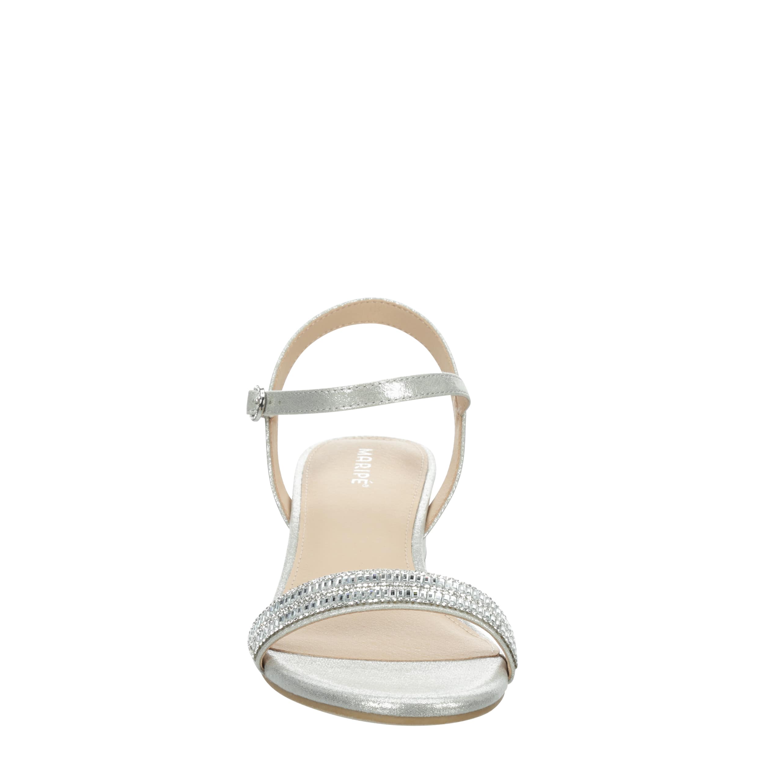 MARIPE WOMENS SABRINA SANDAL - SILVER