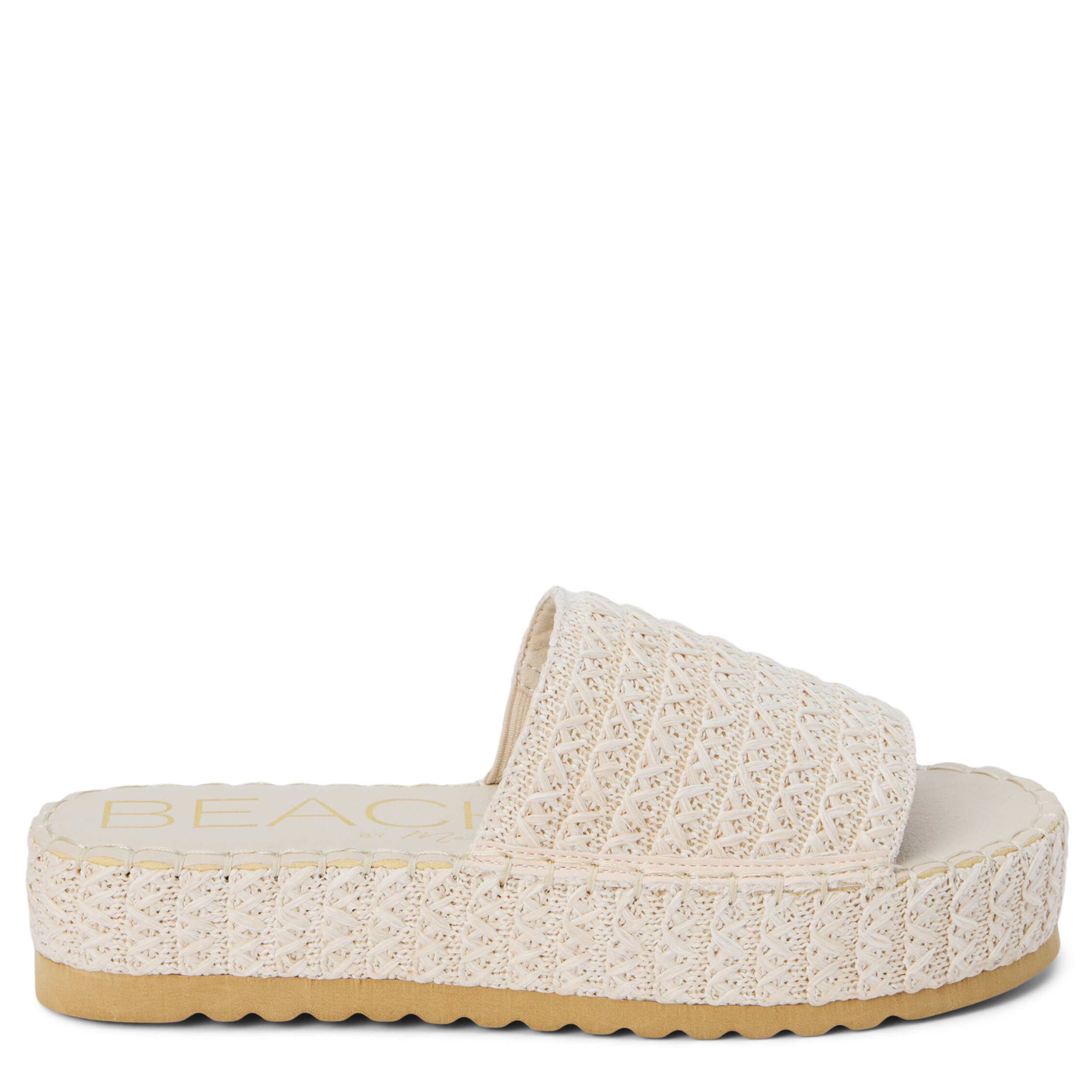 BEACH-WOMENS DEL MAR PLATFORM SANDAL-WHITE & 