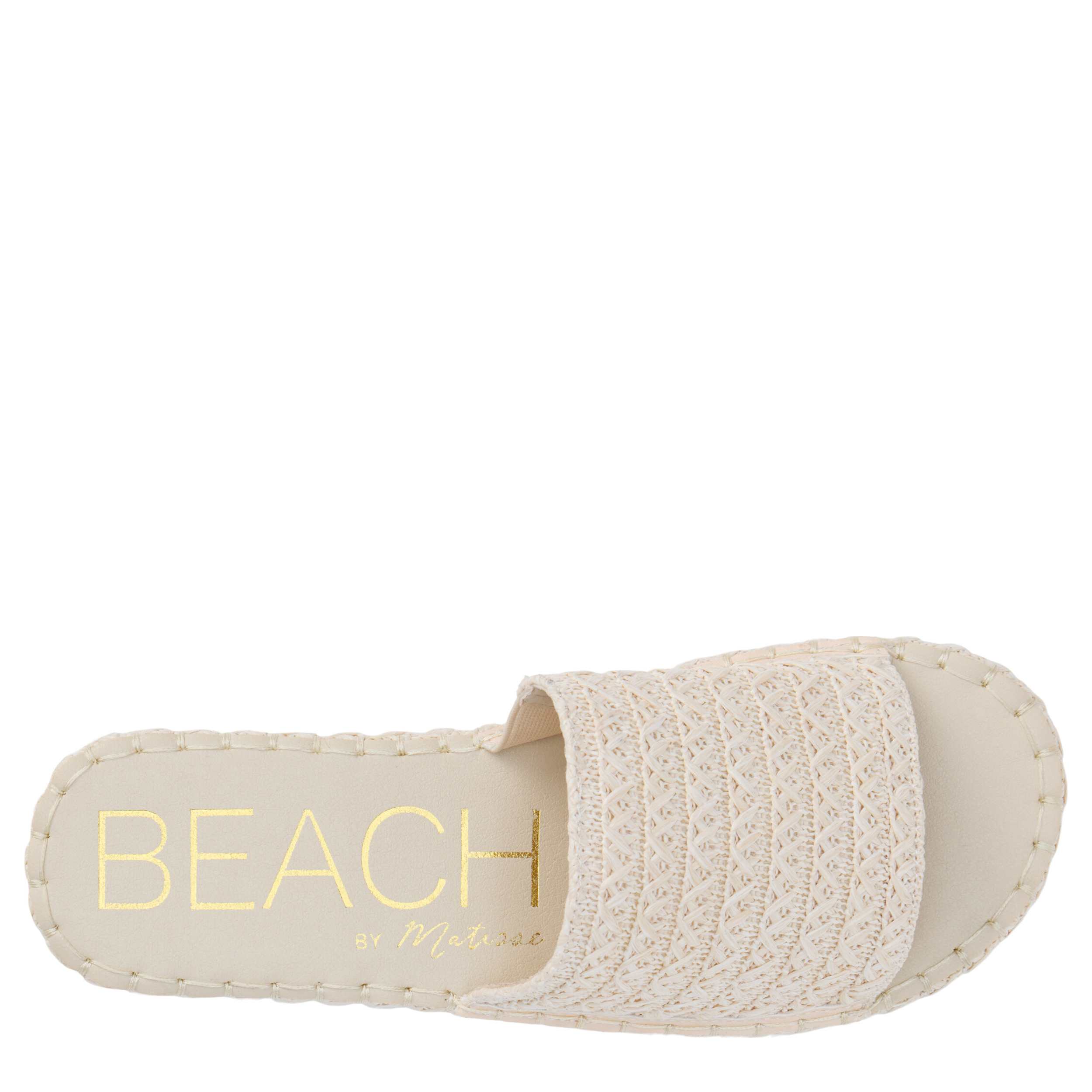 BEACH-WOMENS DEL MAR PLATFORM SANDAL-WHITE & 