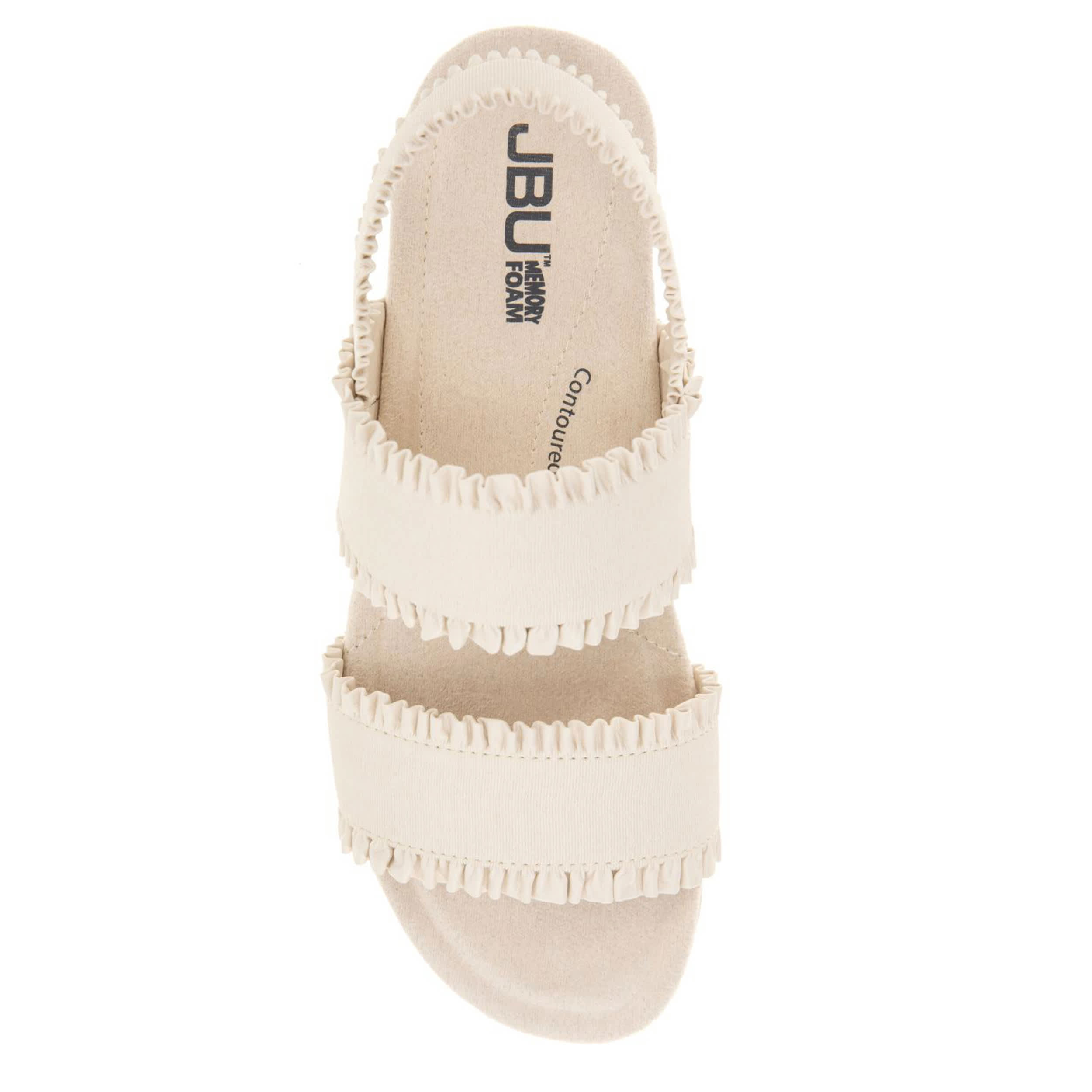 JBU-WOMENS AZORES SANDAL-WHITE & 