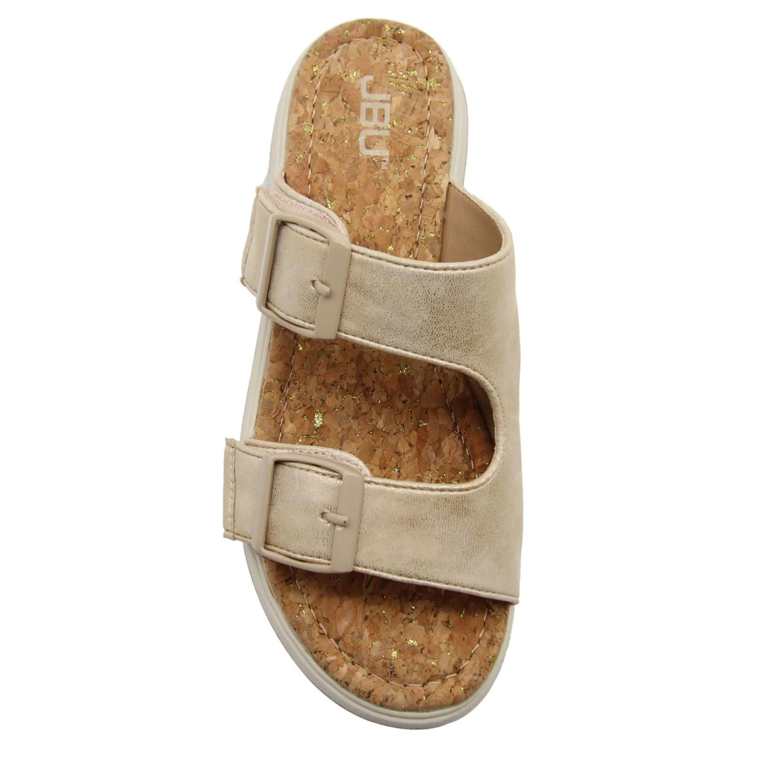 JBU-WOMENS KONA SLIDE SANDAL-TAUPE & 