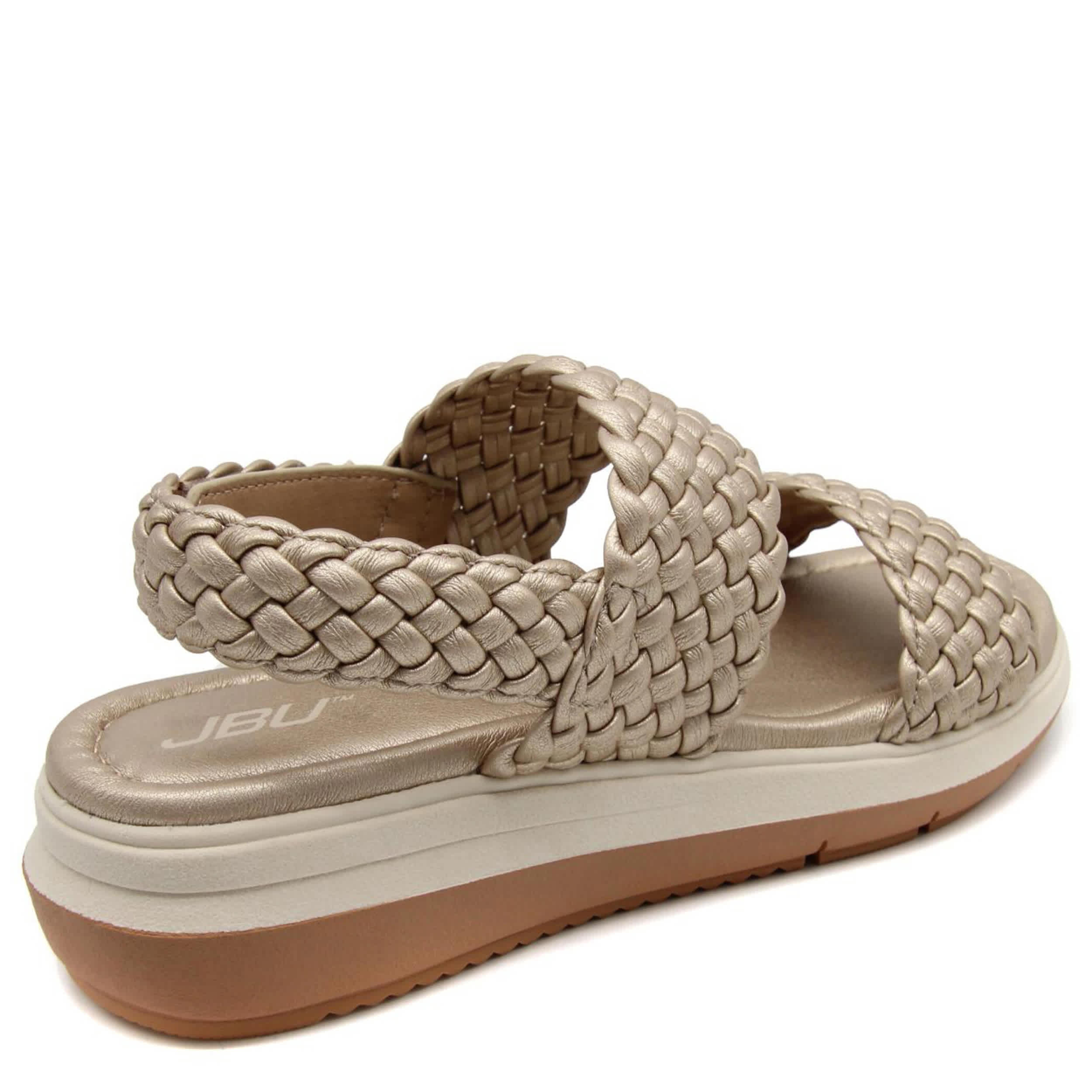 JBU-WOMENS LEILA PLATFORM SANDAL-CHAMPAGNE & 