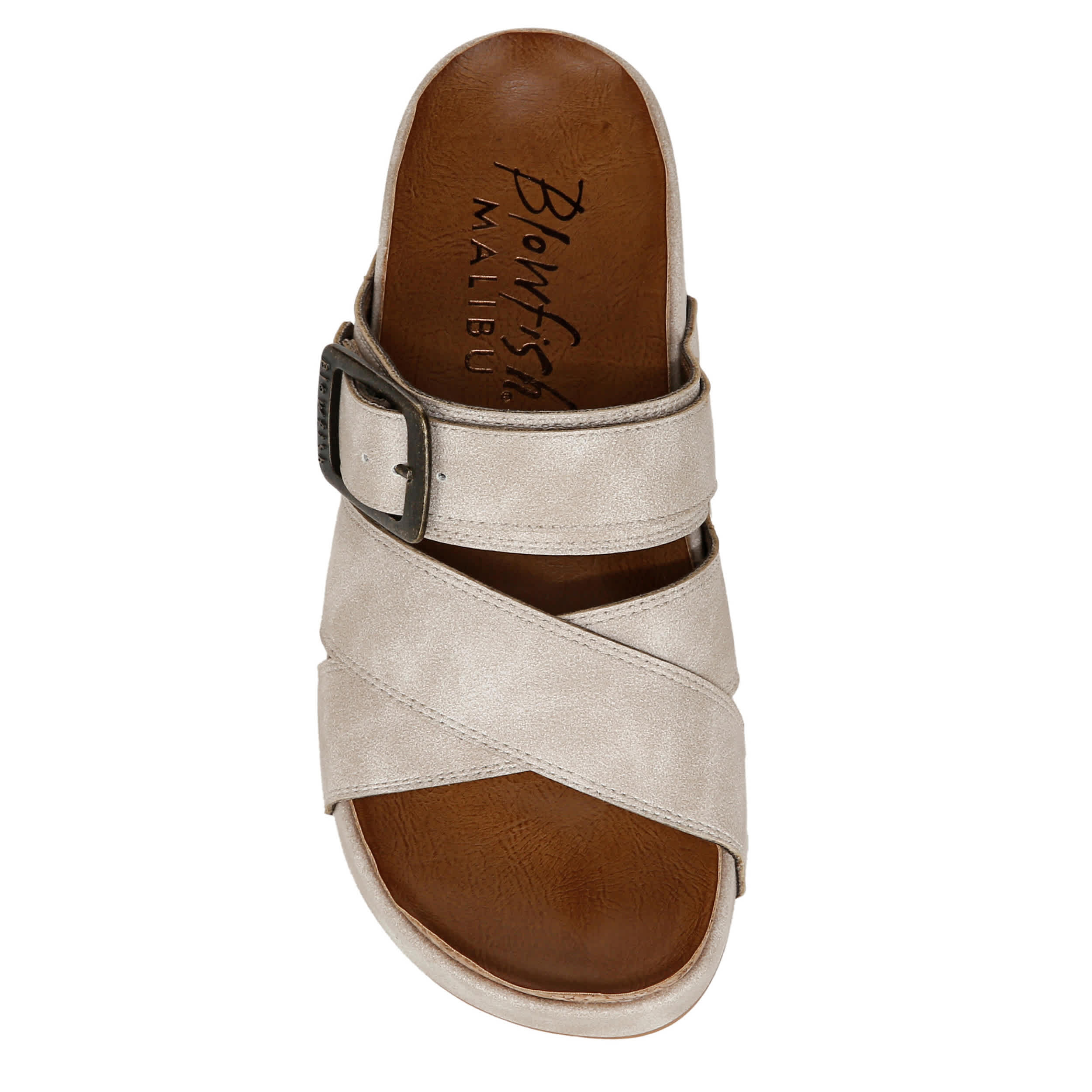 BLOWFISH MALIBU-WOMENS IRIS PLATFORM SANDAL-OFF WHITE & 