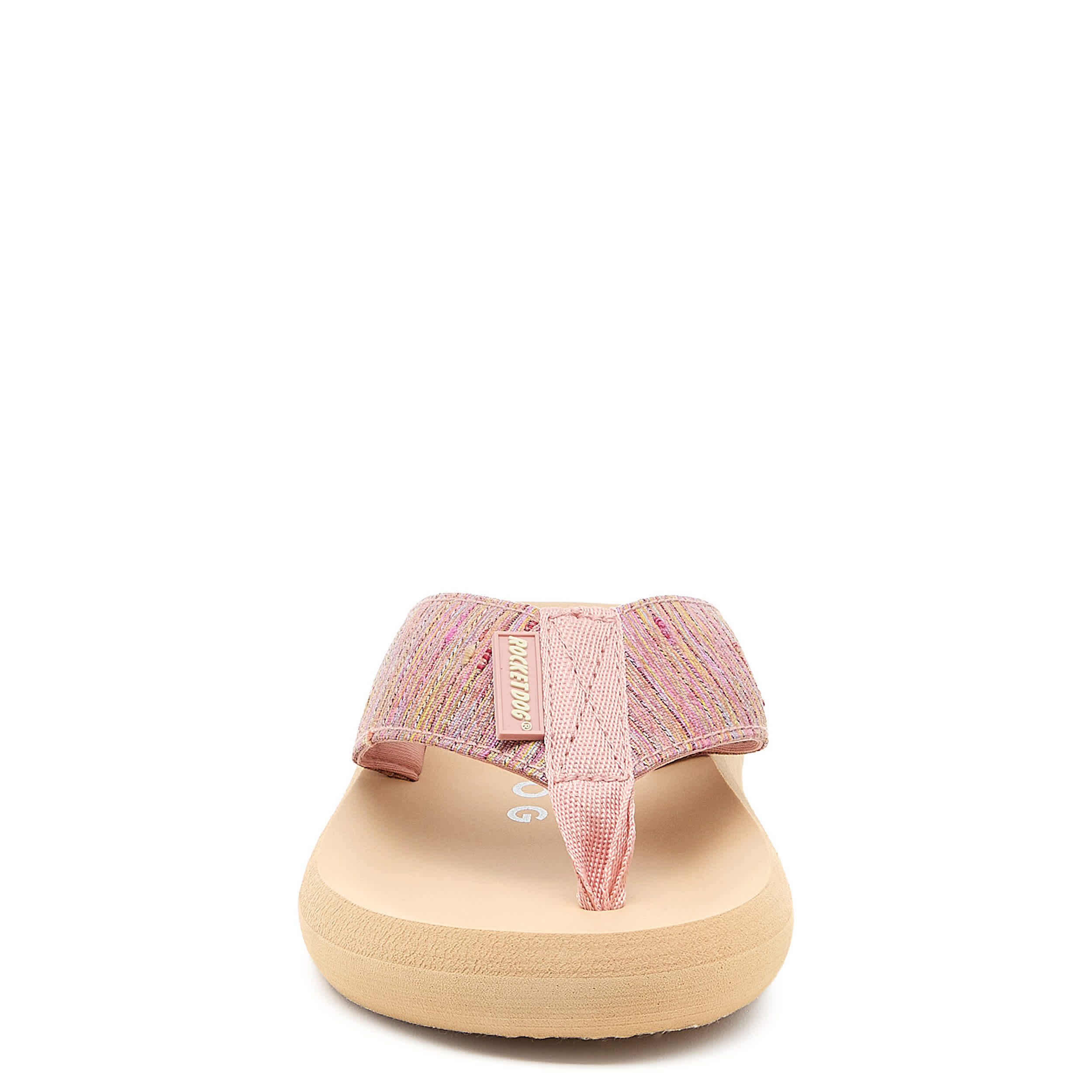 ROCKET DOG-WOMENS SPOTLIGHT FLIP FLOP SANDAL-PINK & MULTICOLOR