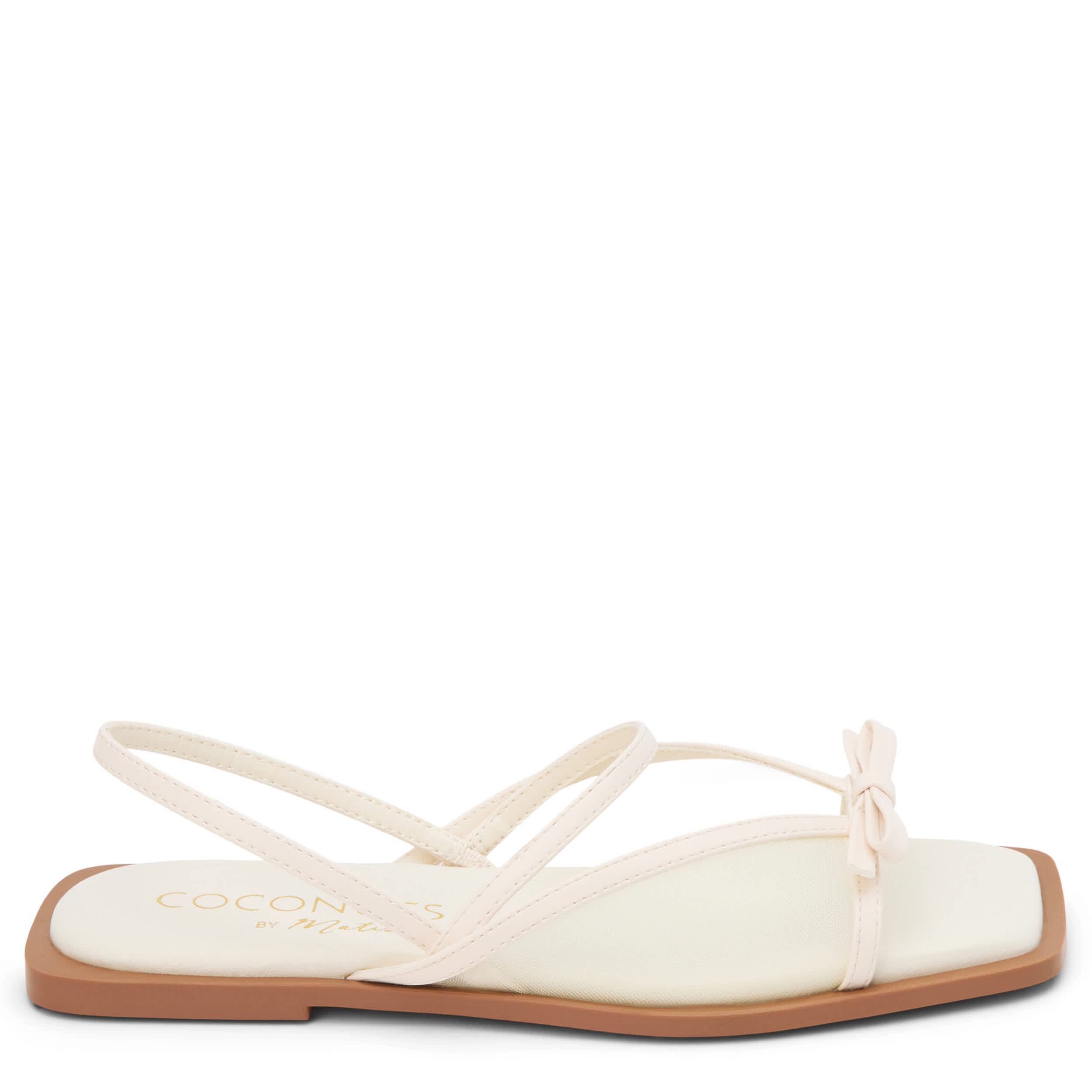 COCONUTS-WOMENS TROPEA SANDAL-IVORY & 