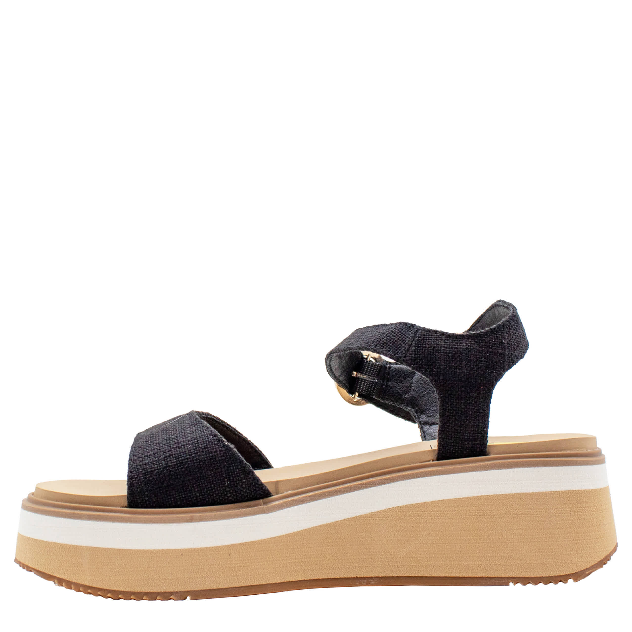 VOLATILE-WOMENS PORCINI PLATFORM SANDAL-BLACK & 