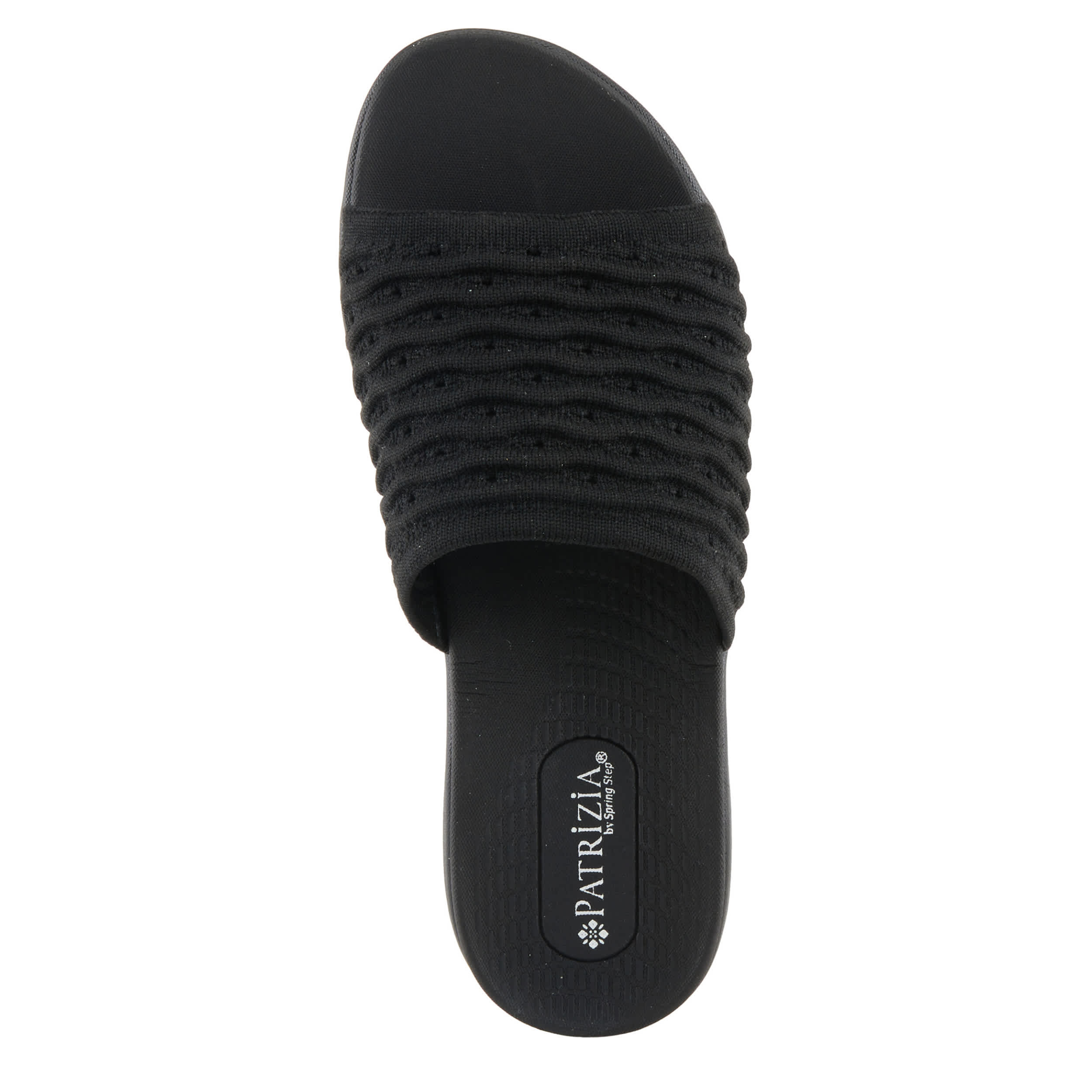 Flexus-WOMENS DEONDRE SLIDE SANDAL-BLACK & 