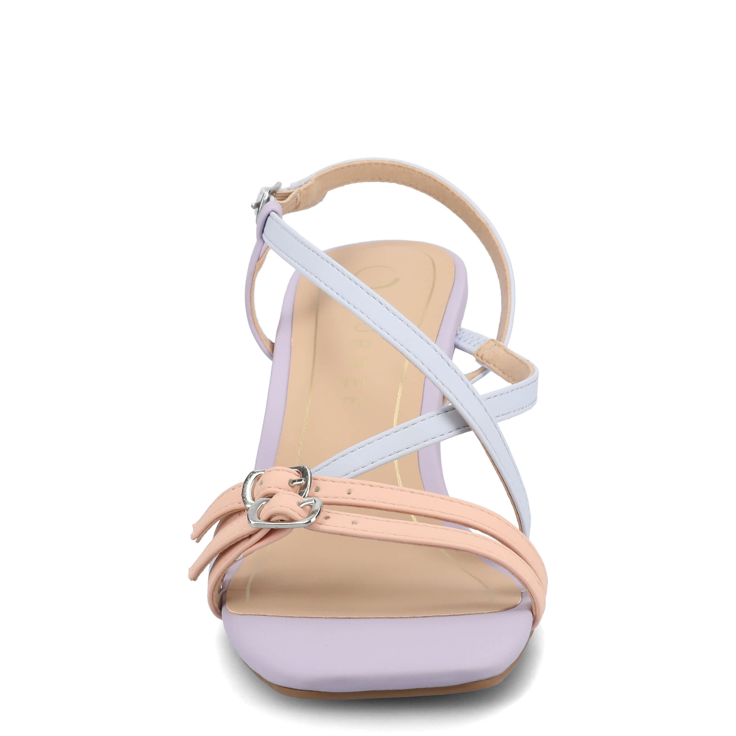 JOURNEE COLLECTION-WOMENS CLINNNE WEDGE SANDAL-MULTICOLOR & 