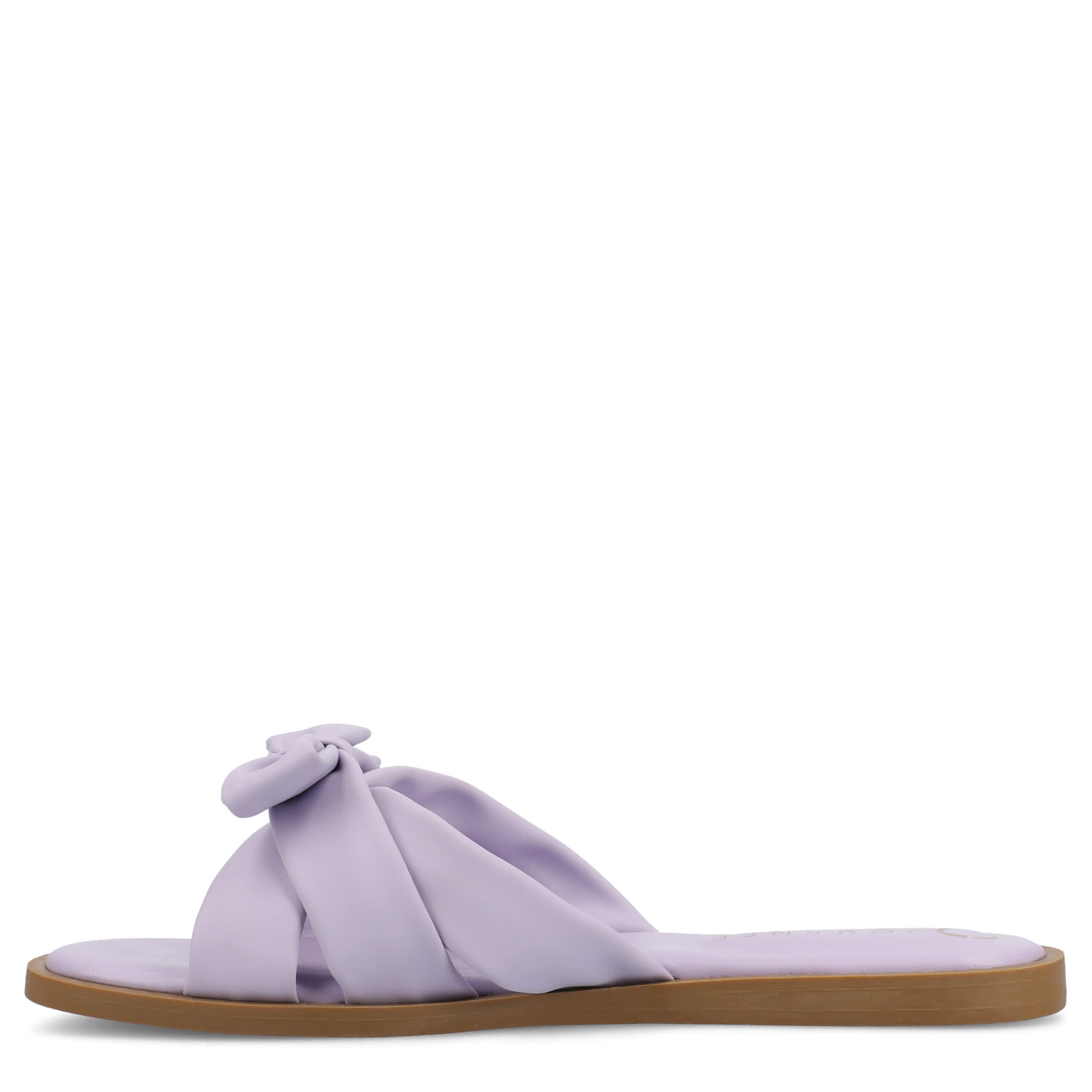 JOURNEE COLLECTION-WOMENS PRYLIN SLIDE SANDAL-LILAC & 