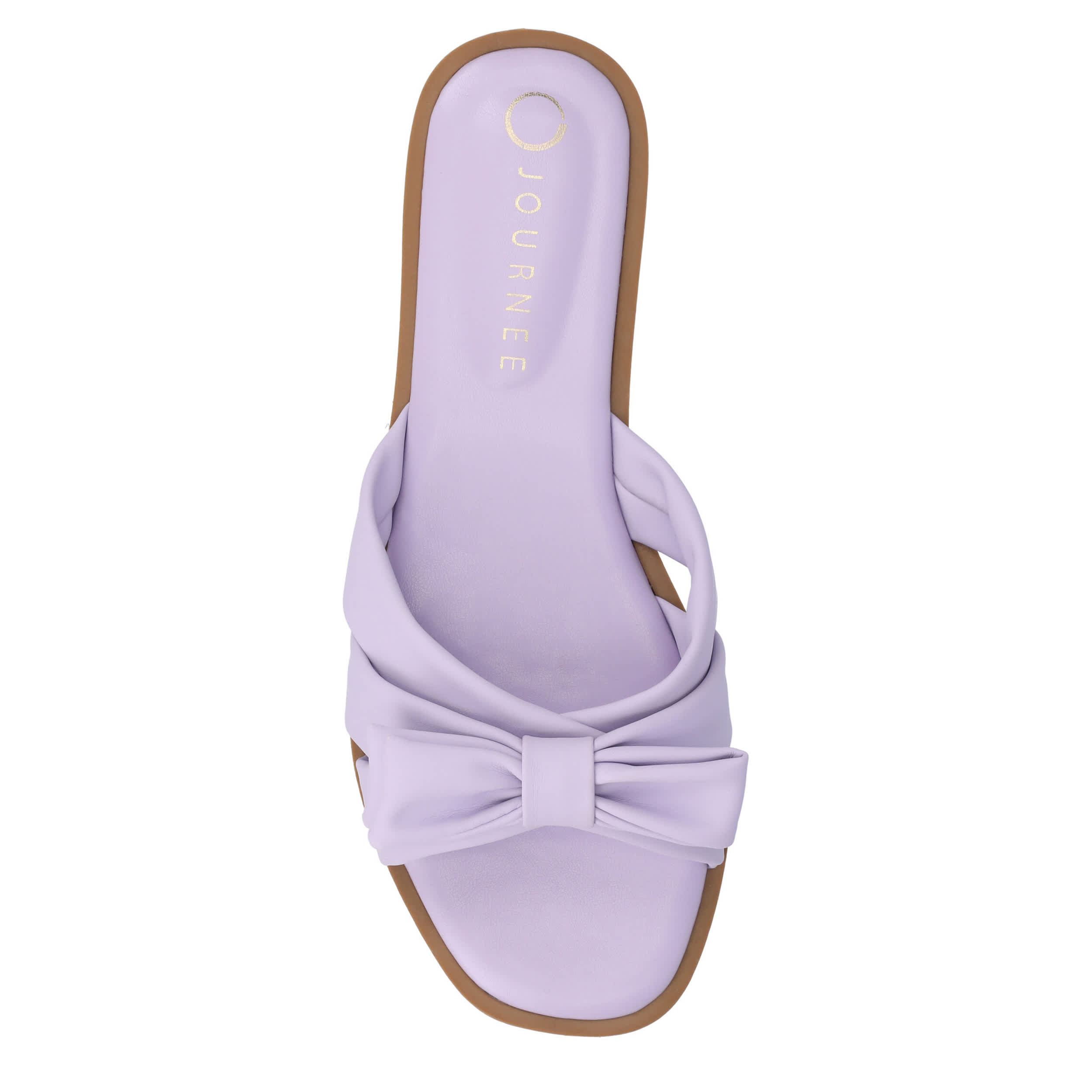 JOURNEE COLLECTION-WOMENS PRYLIN SLIDE SANDAL-LILAC & 