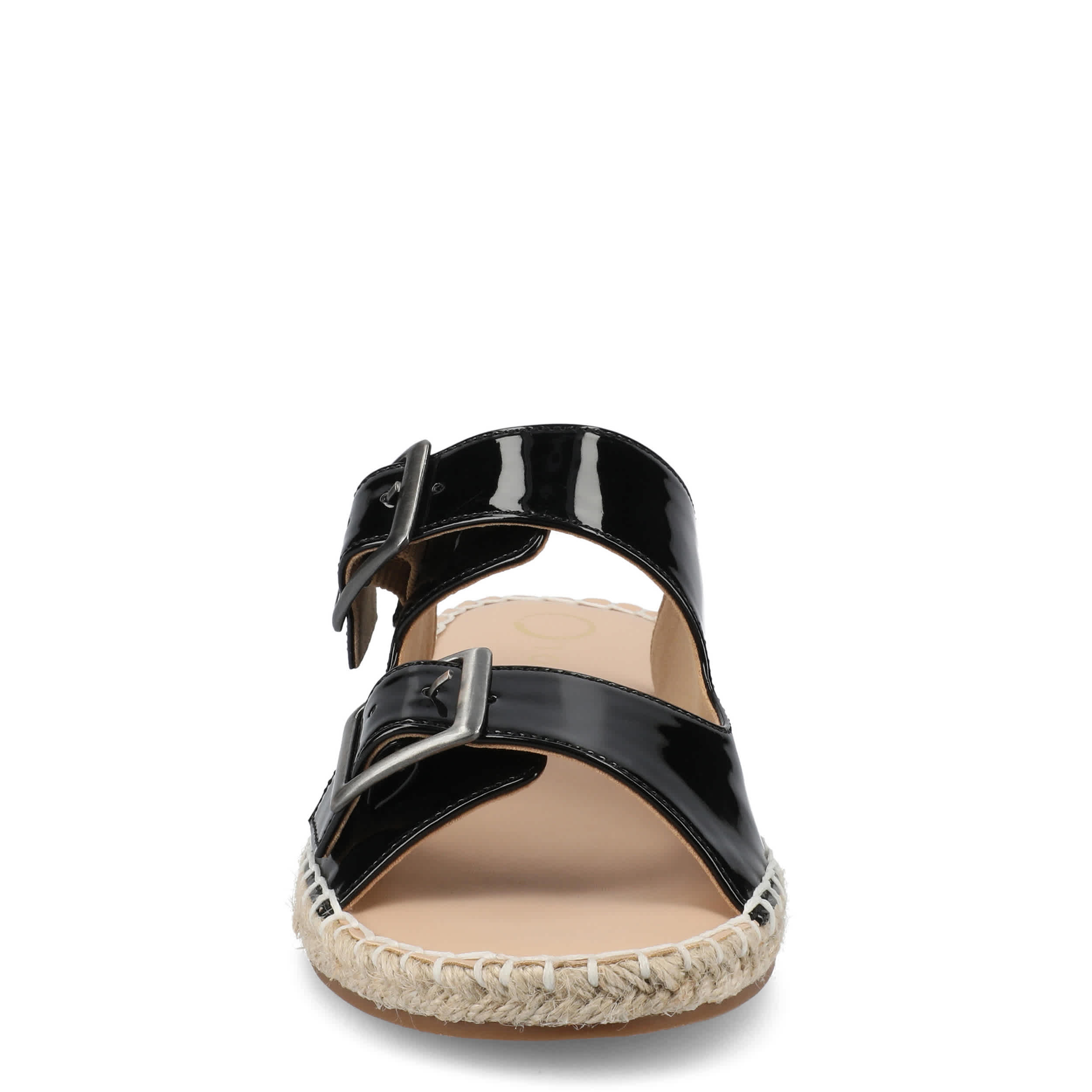 JOURNEE COLLECTION-WOMENS TRESAH SANDAL-BLACK & 