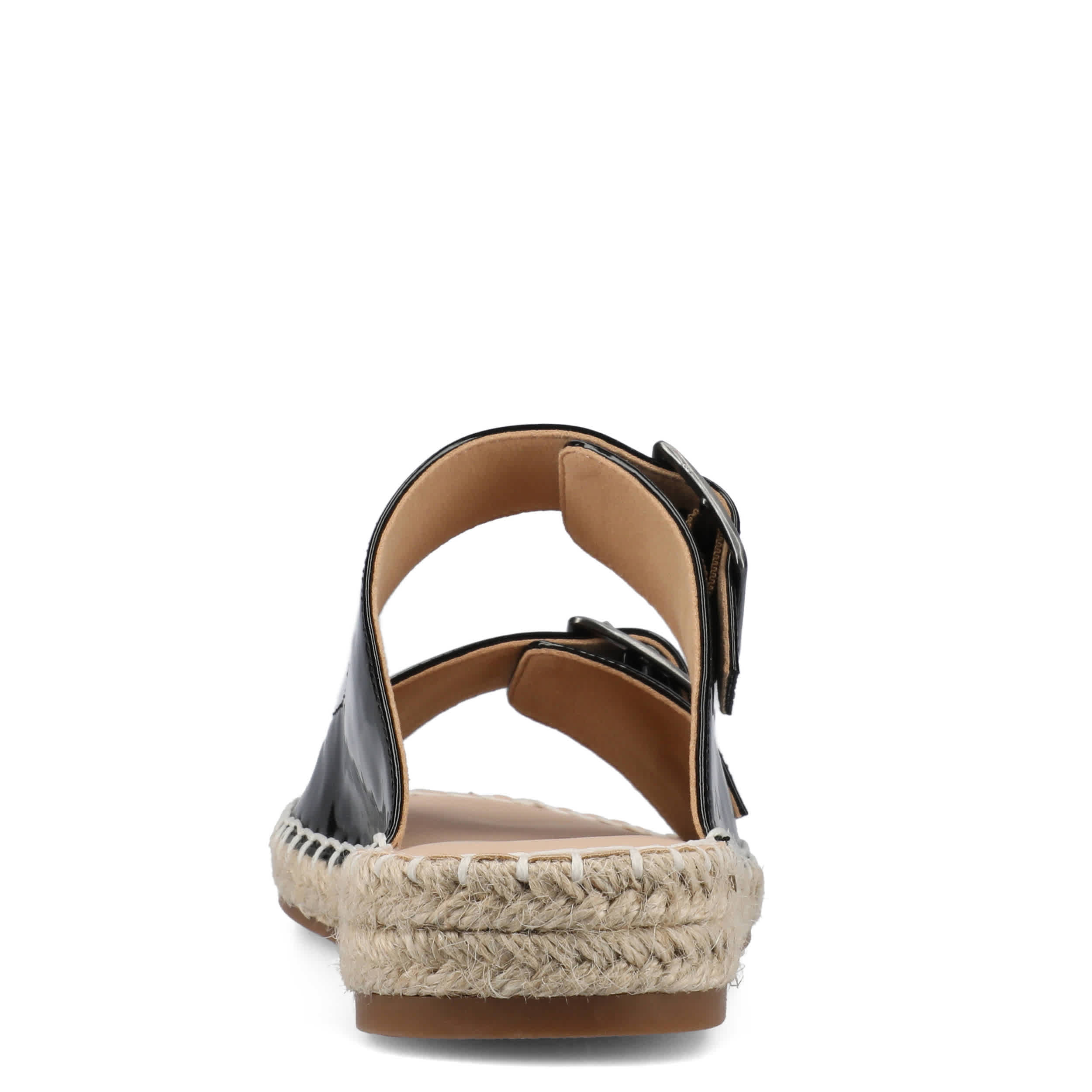 JOURNEE COLLECTION-WOMENS TRESAH SANDAL-BLACK & 
