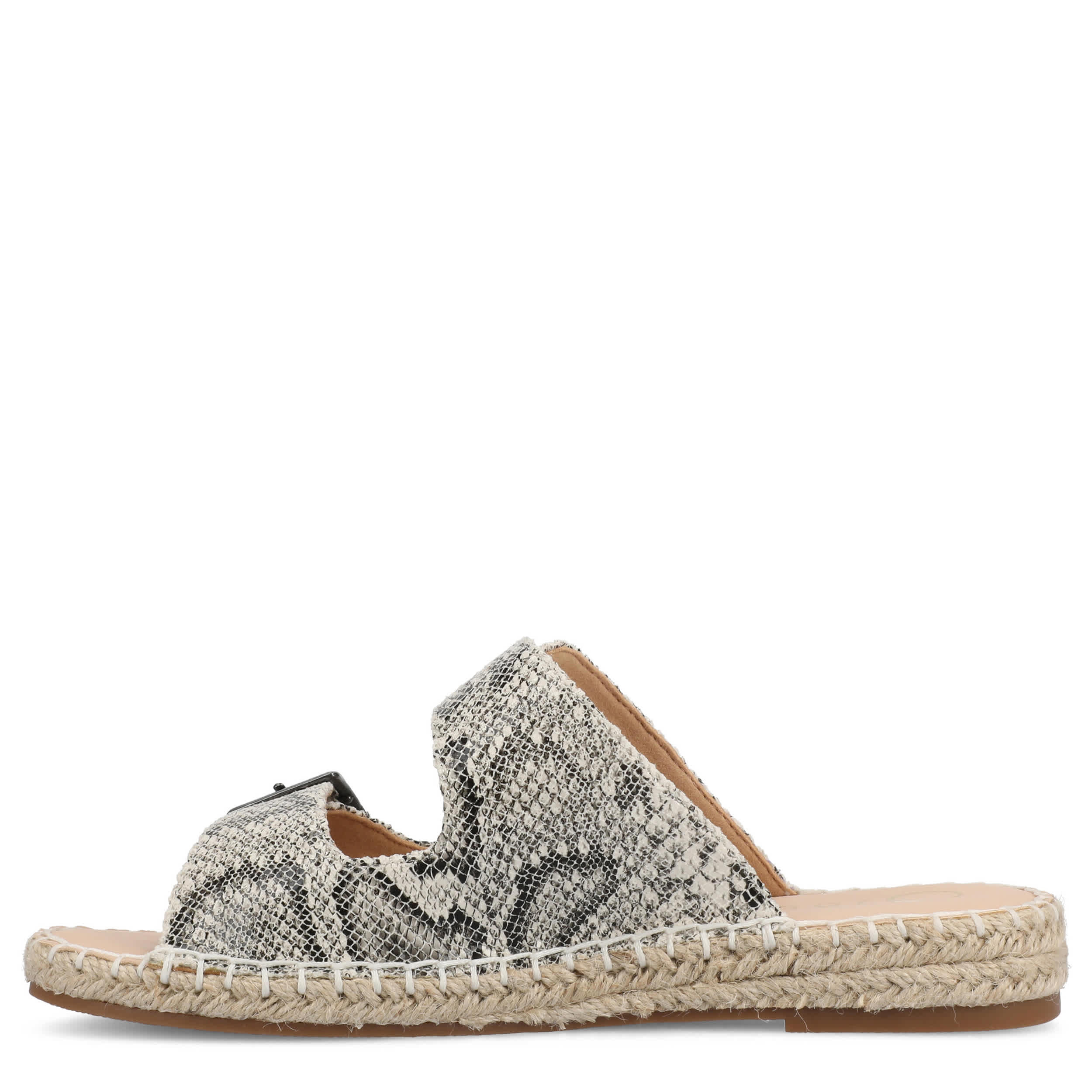 JOURNEE COLLECTION-WOMENS TRESAH SANDAL-SNAKE & 