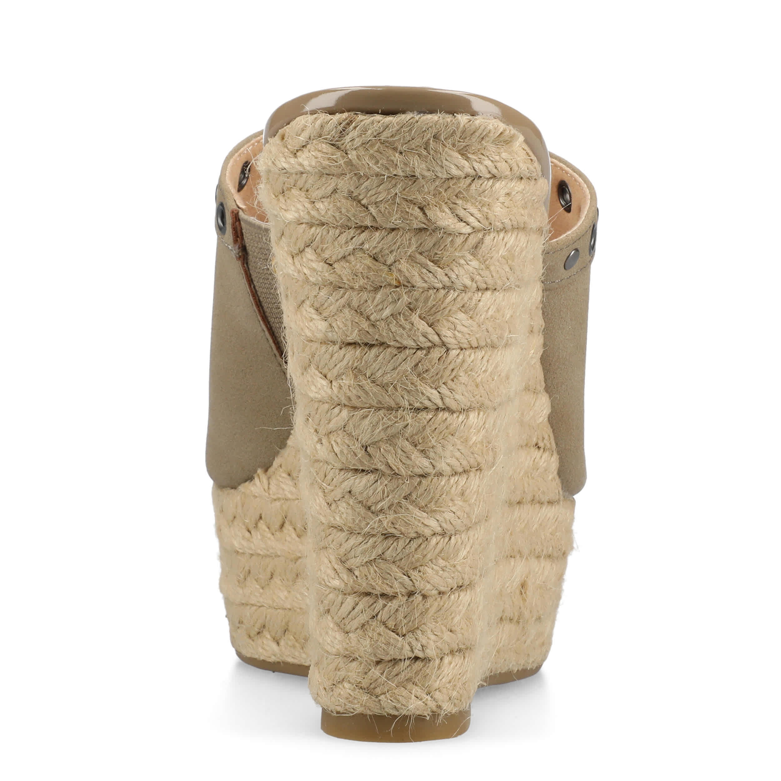 JOURNEE COLLECTION-WOMENS YARI WEDGE SANDAL-TAUPE & 