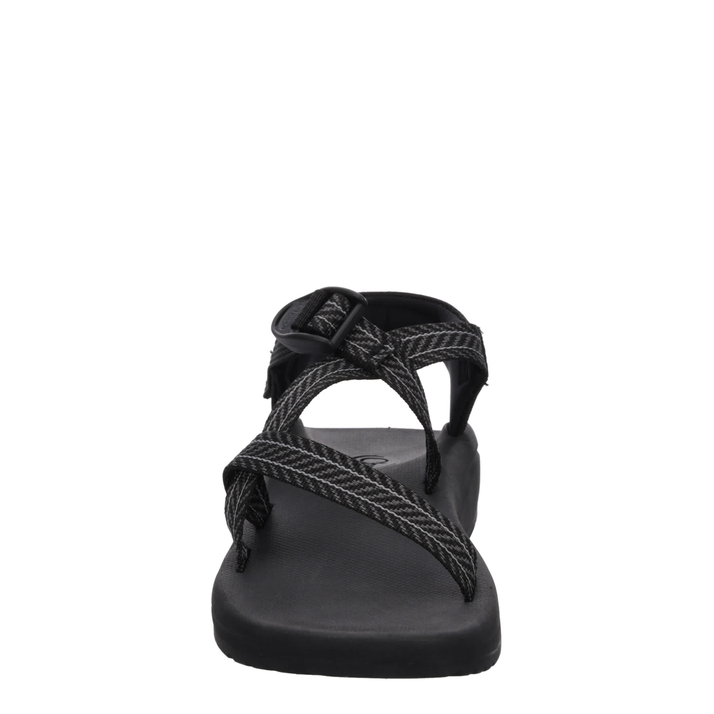 CHACO-WOMENS CUSH Z OUTDOOR SANDAL-BLACK & 