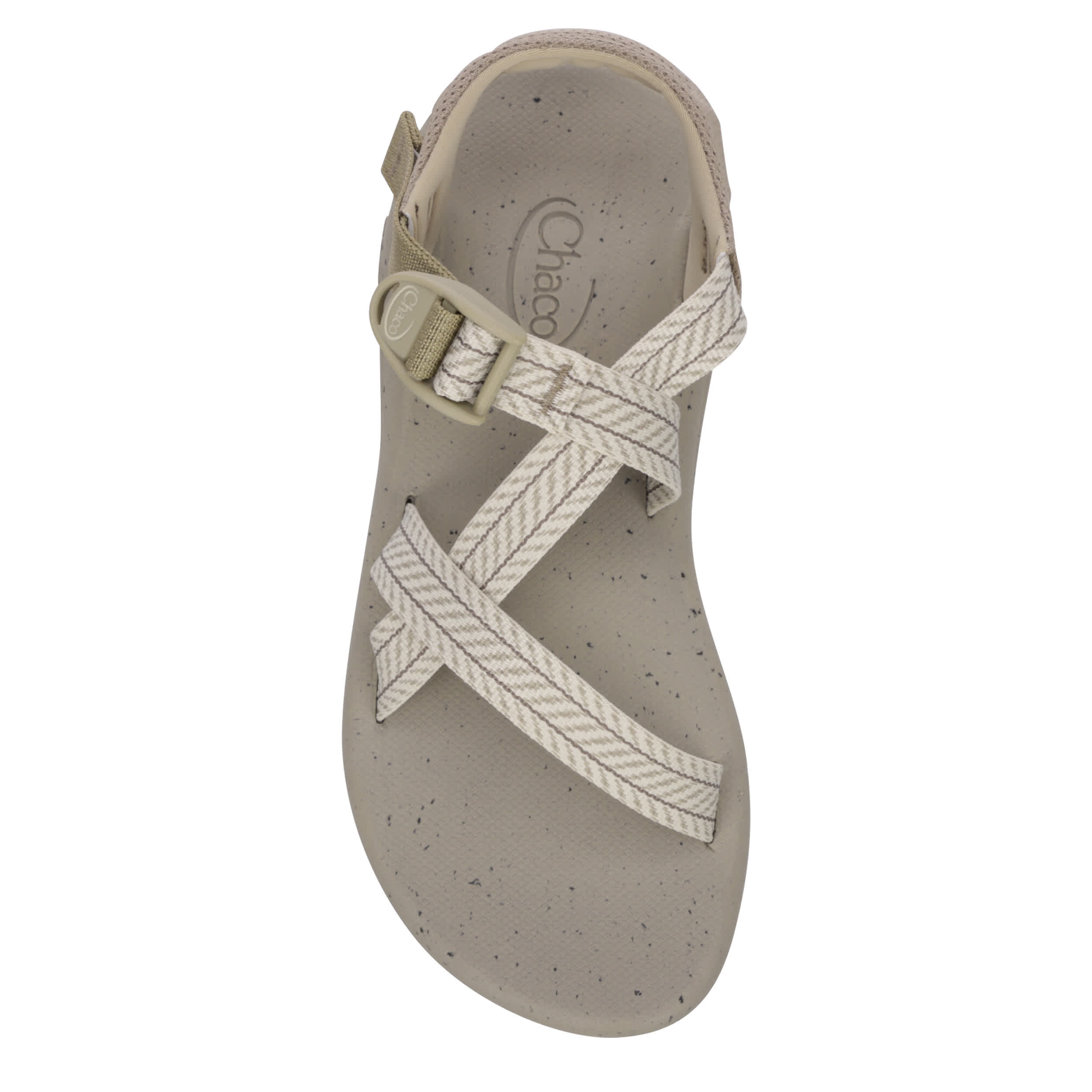 CHACO-WOMENS CUSH Z OUTDOOR SANDAL-OFF WHITE & 