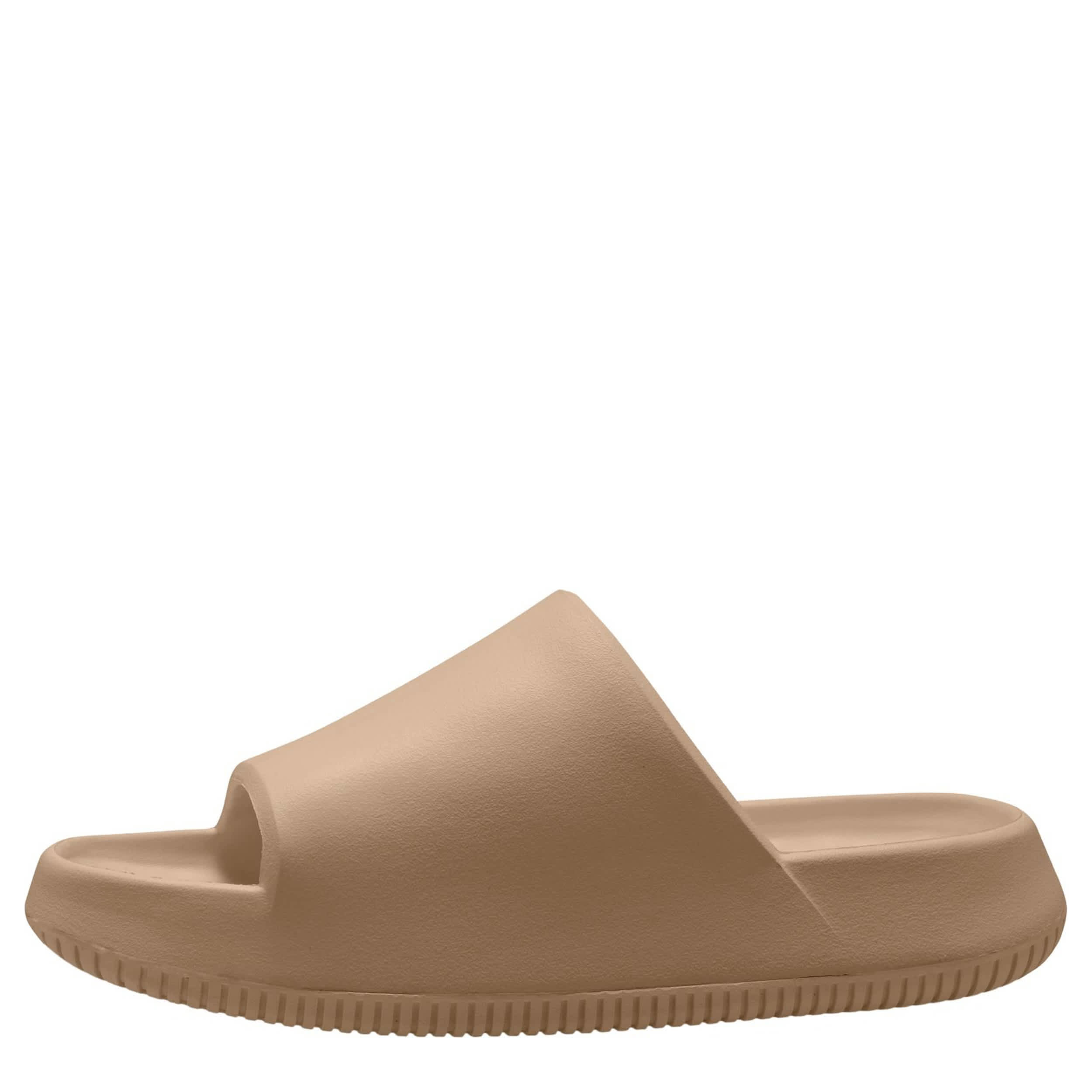 NIKE-WOMENS CALM 2.0 SLIDE SANDAL-TAN & 