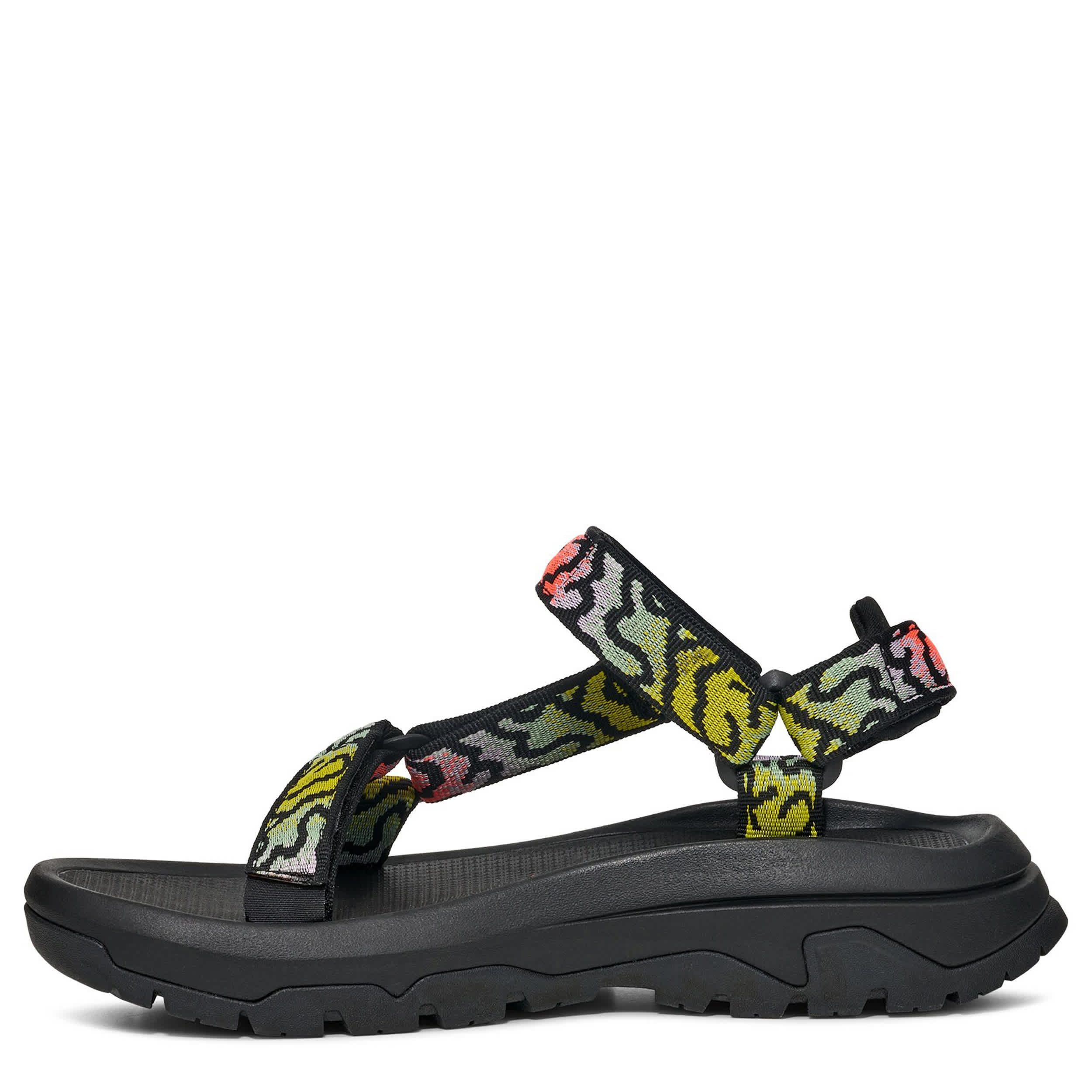 TEVA-WOMENS HURRICANE XLT2 OUTDOOR SANDAL-CORAL & GREEN