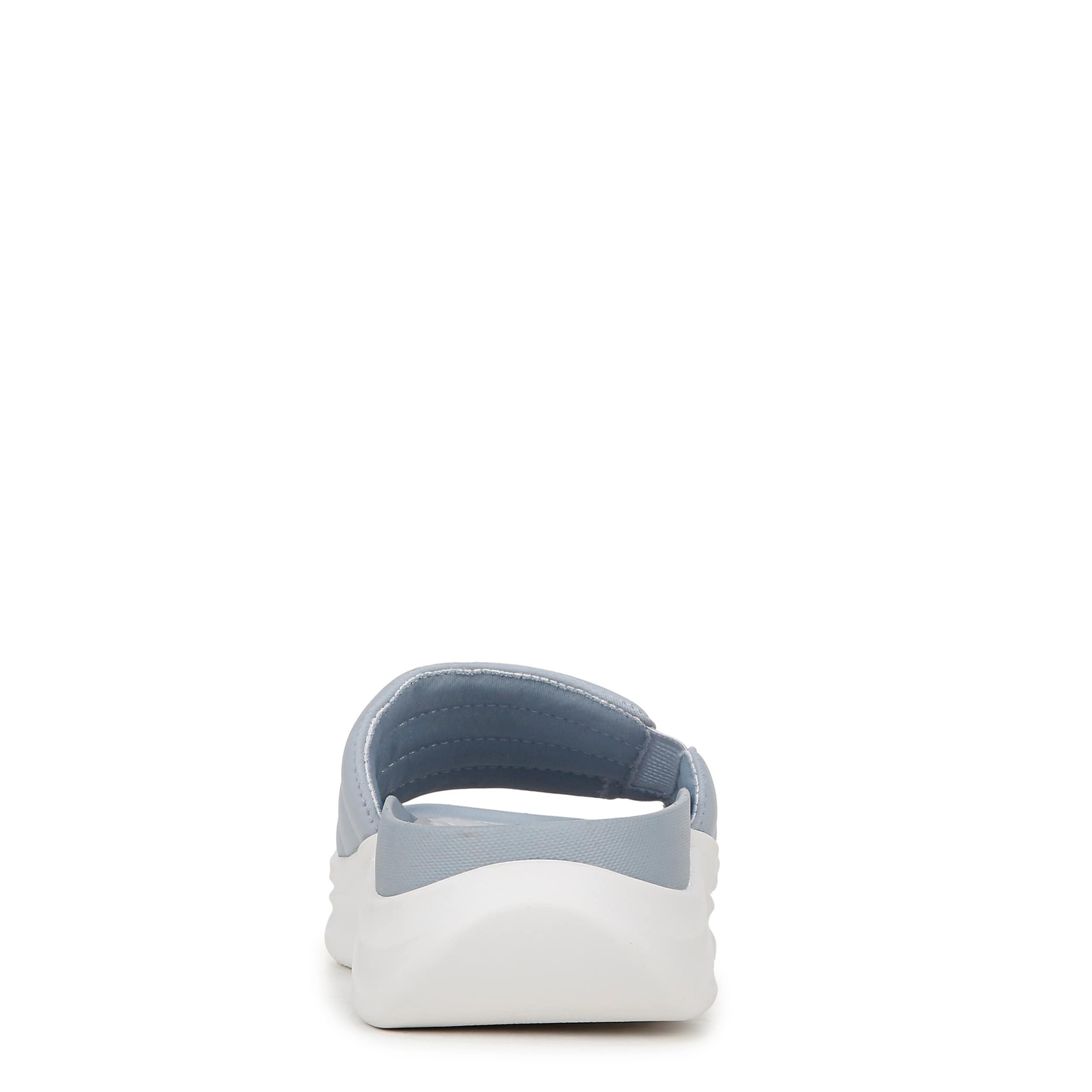 DR. SCHOLL'S-WOMENS FEEL FREE SLIDE-LIGHT BLUE & 