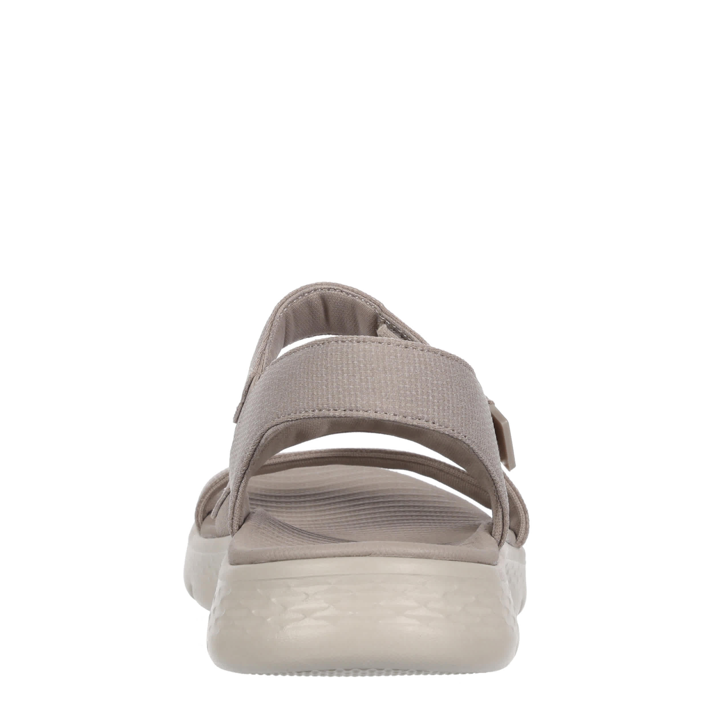 SKECHERS-WOMENS GO WALK FLEX -VICTORIA SANDAL-TAUPE & 
