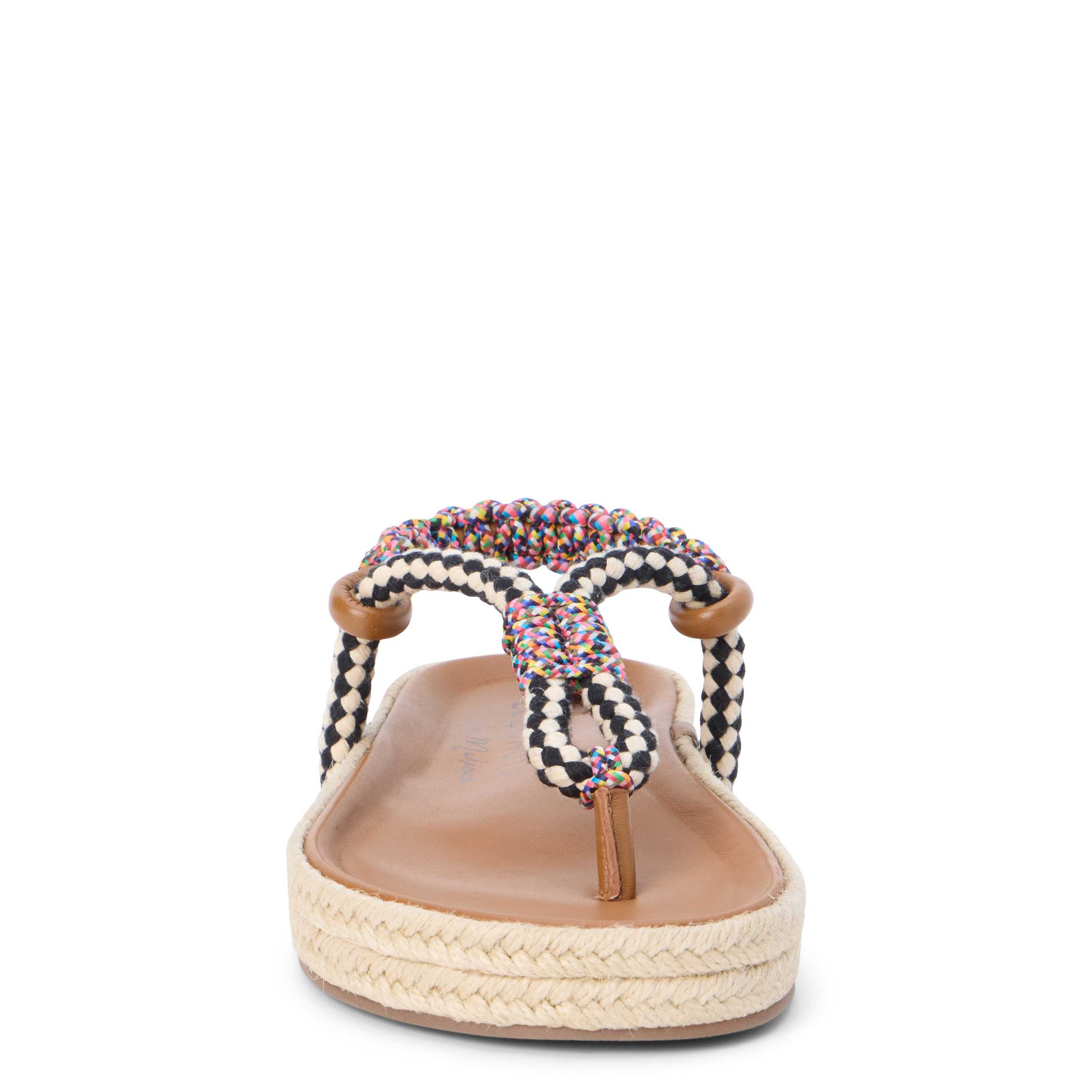COCONUTS-WOMENS CELIA PLATFORM SANDAL-BLACK & MULTICOLOR