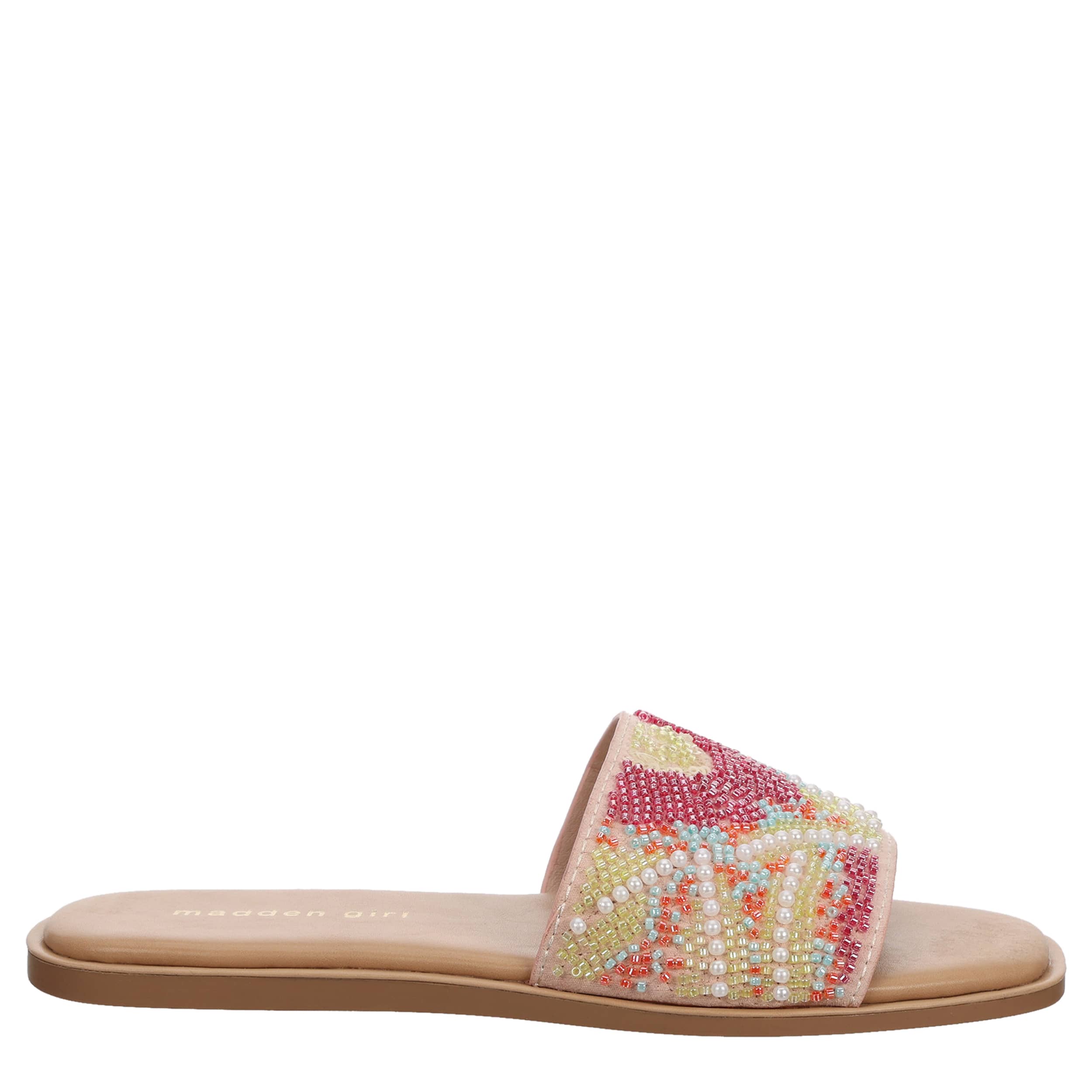 MADDEN GIRL-WOMENS SHINEE SANDAL-BLUSH & 