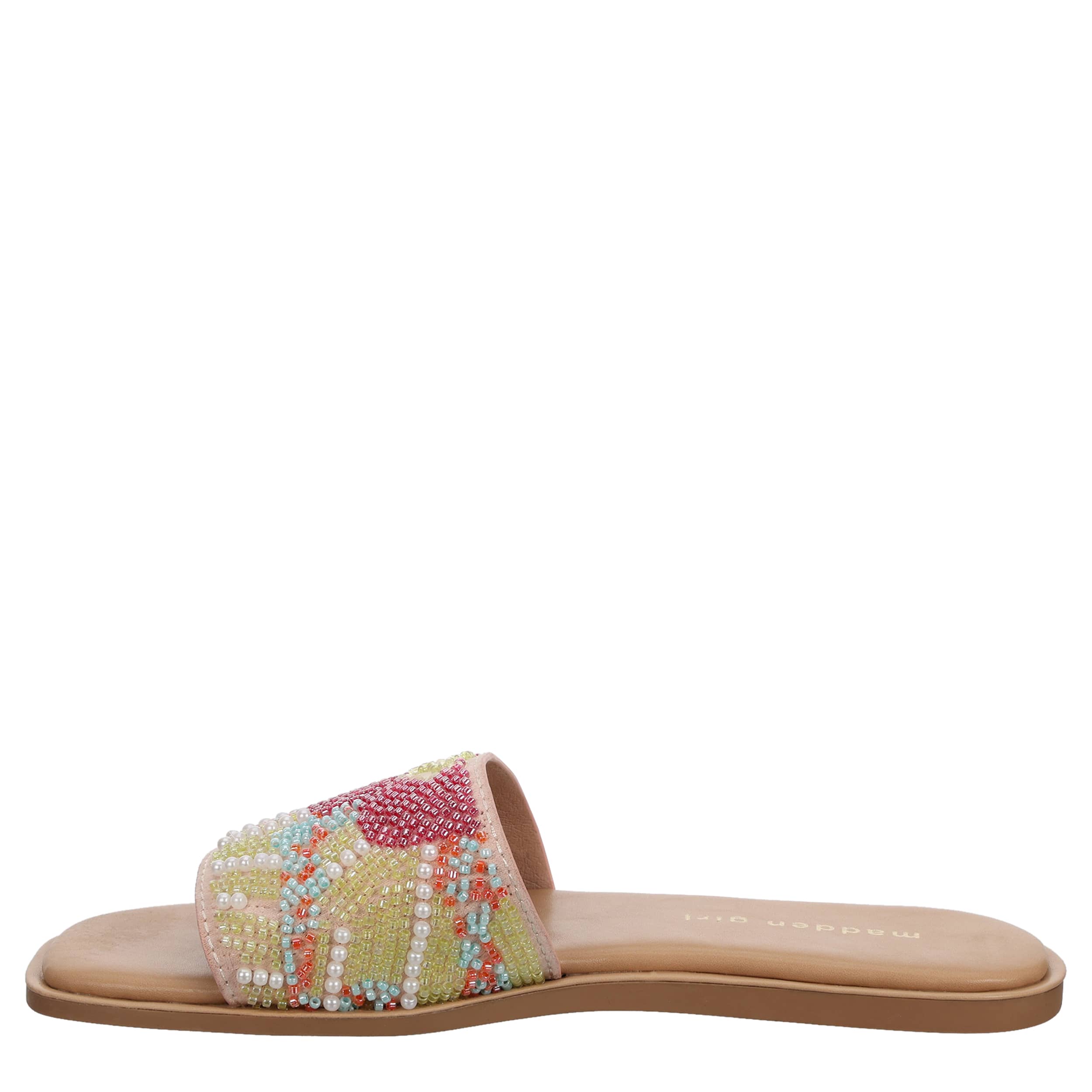 MADDEN GIRL-WOMENS SHINEE SANDAL-BLUSH & 
