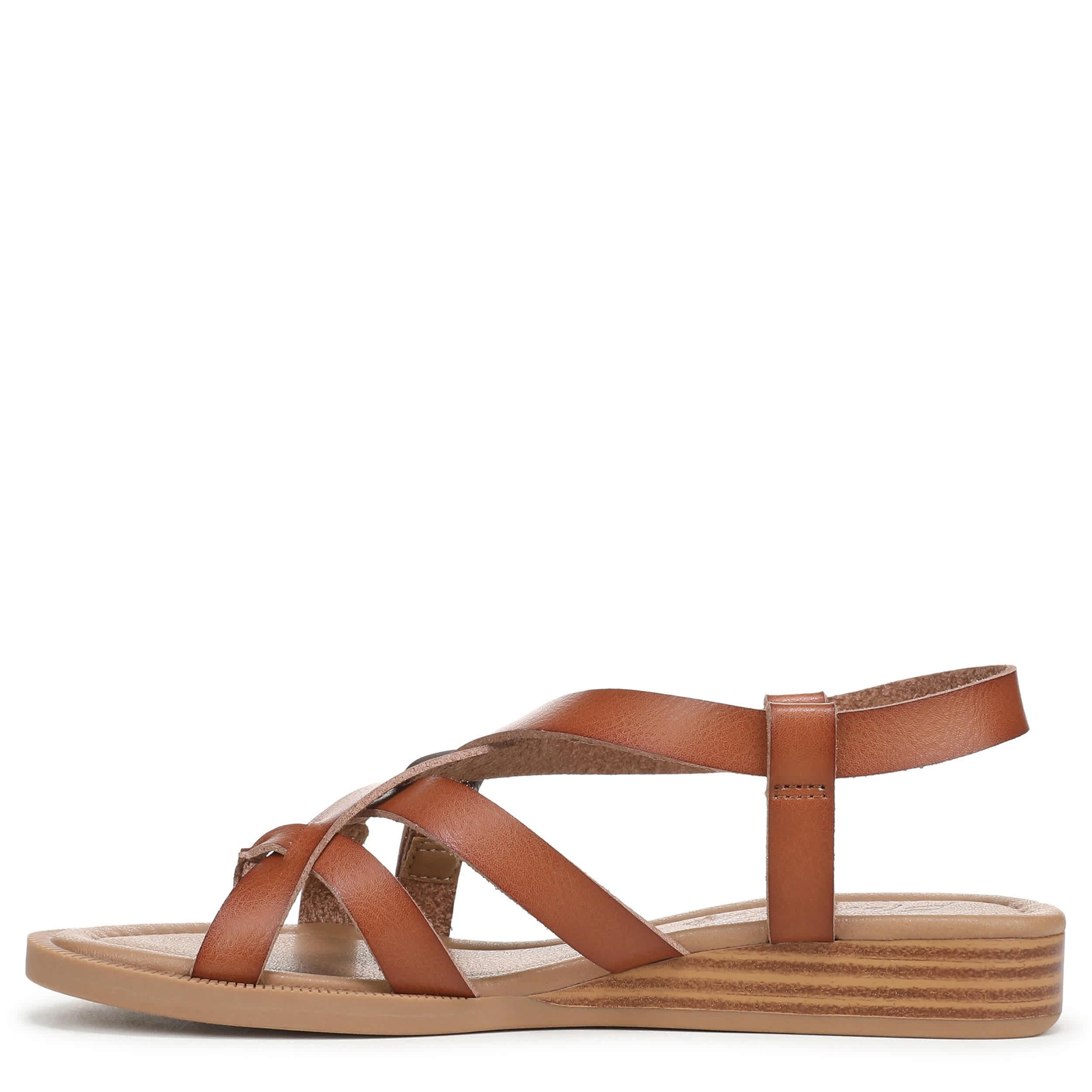 BLOWFISH MALIBU-WOMENS APRIL WEDGE SANDAL-TAN & 