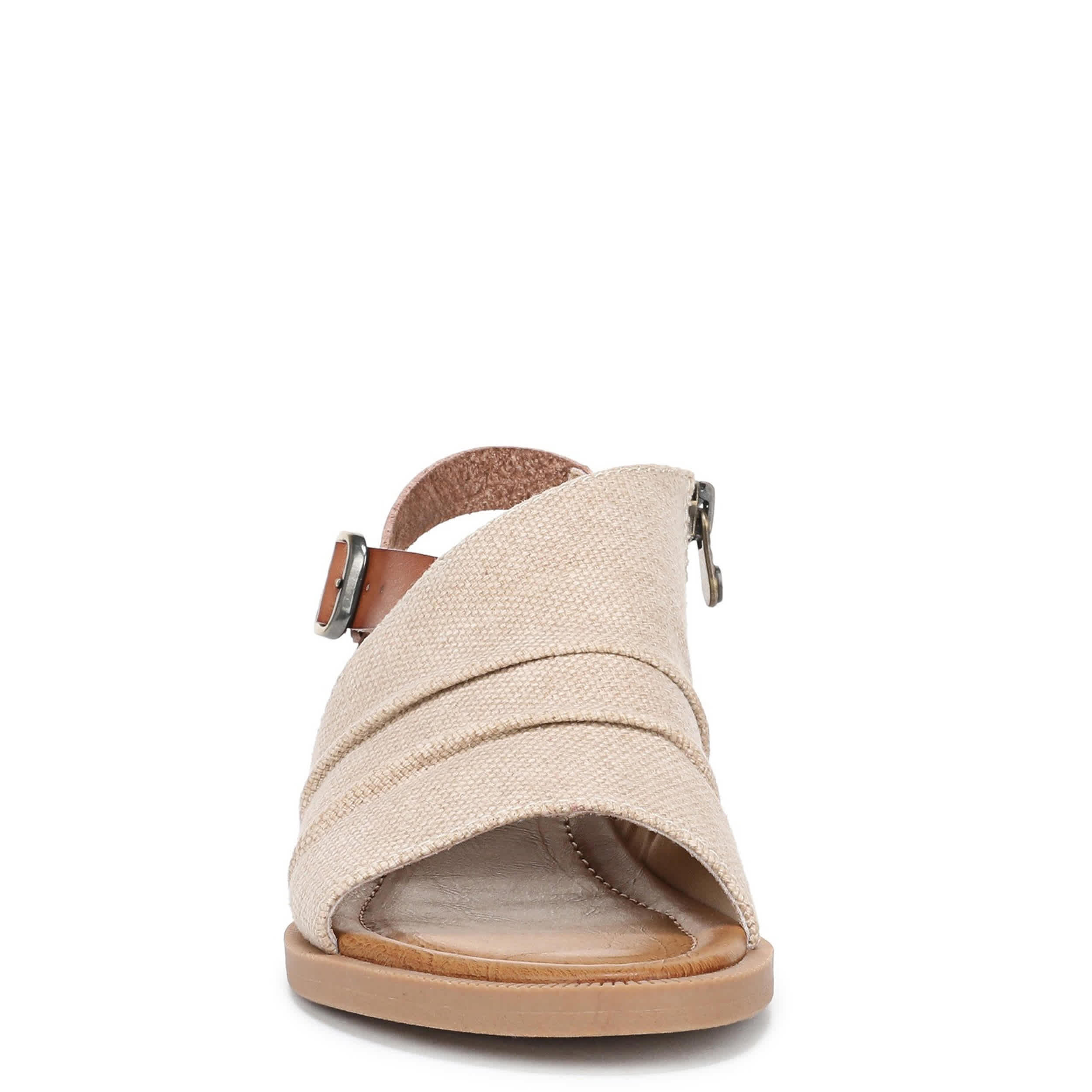 BLOWFISH MALIBU-WOMENS ASPIRE HOODED WEDGE SANDAL-NATURAL & 