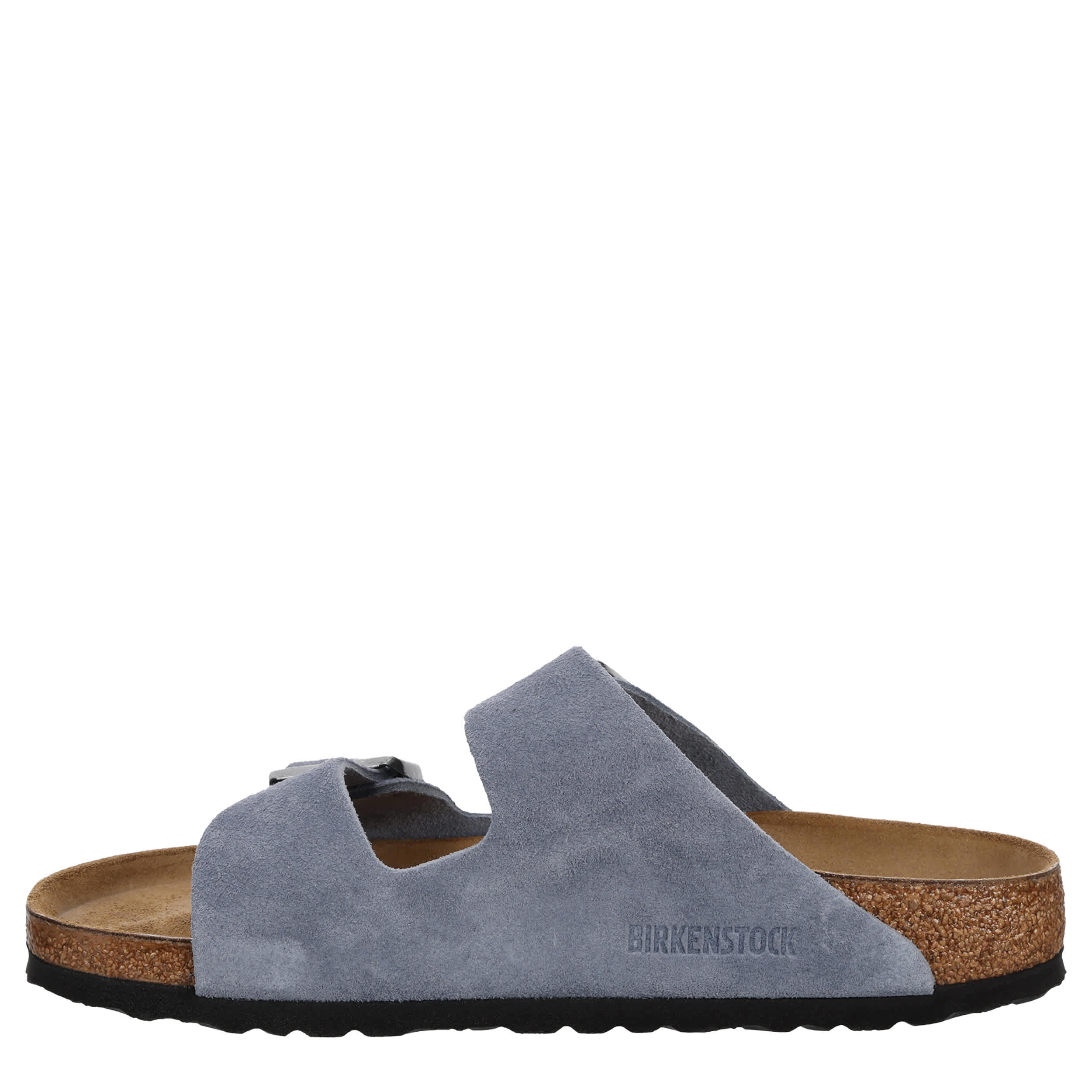 BIRKENSTOCK-WOMENS ARIZONA FOOTBED SANDAL-BLUE & 