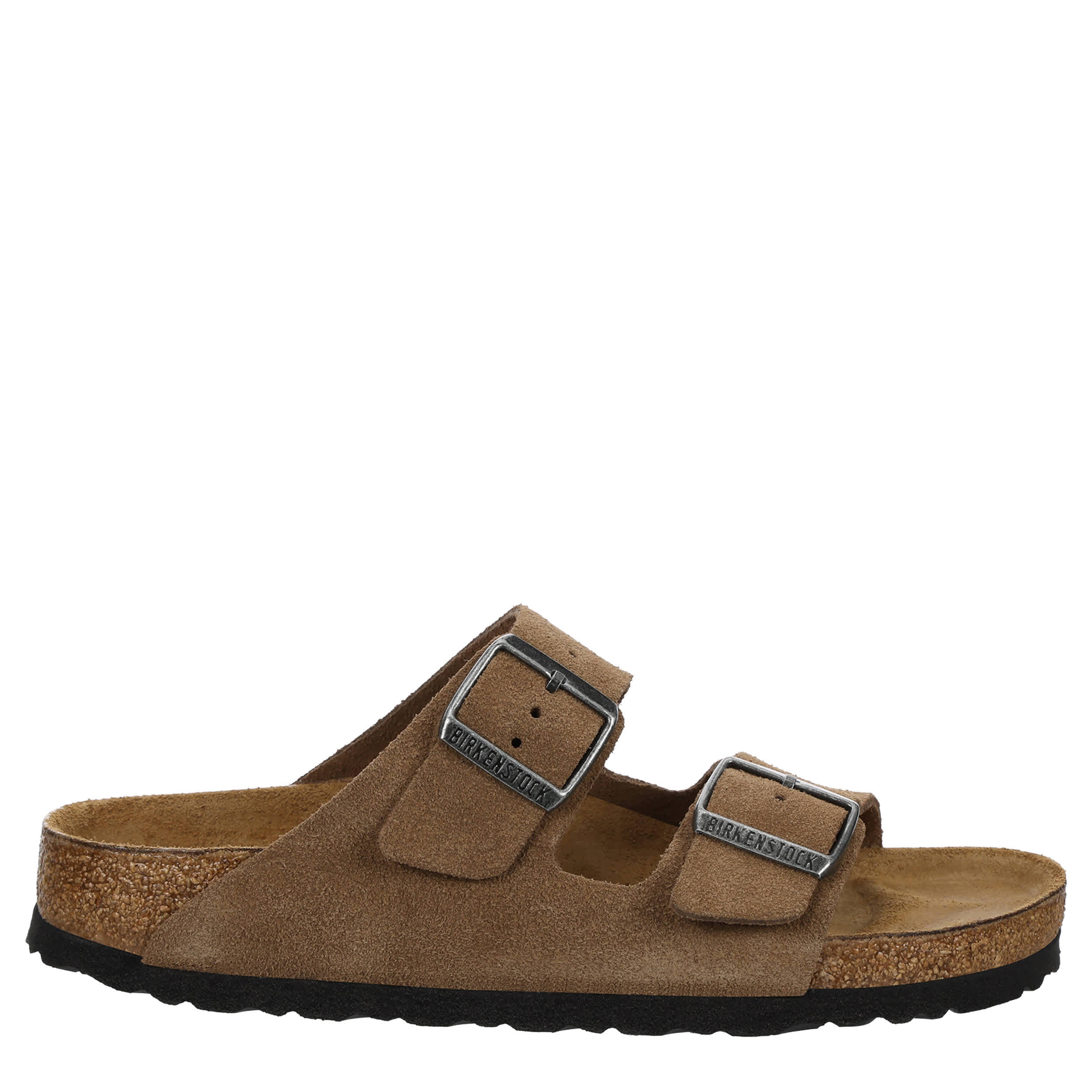 BIRKENSTOCK-WOMENS ARIZONA FOOTBED SANDAL-BROWN & 