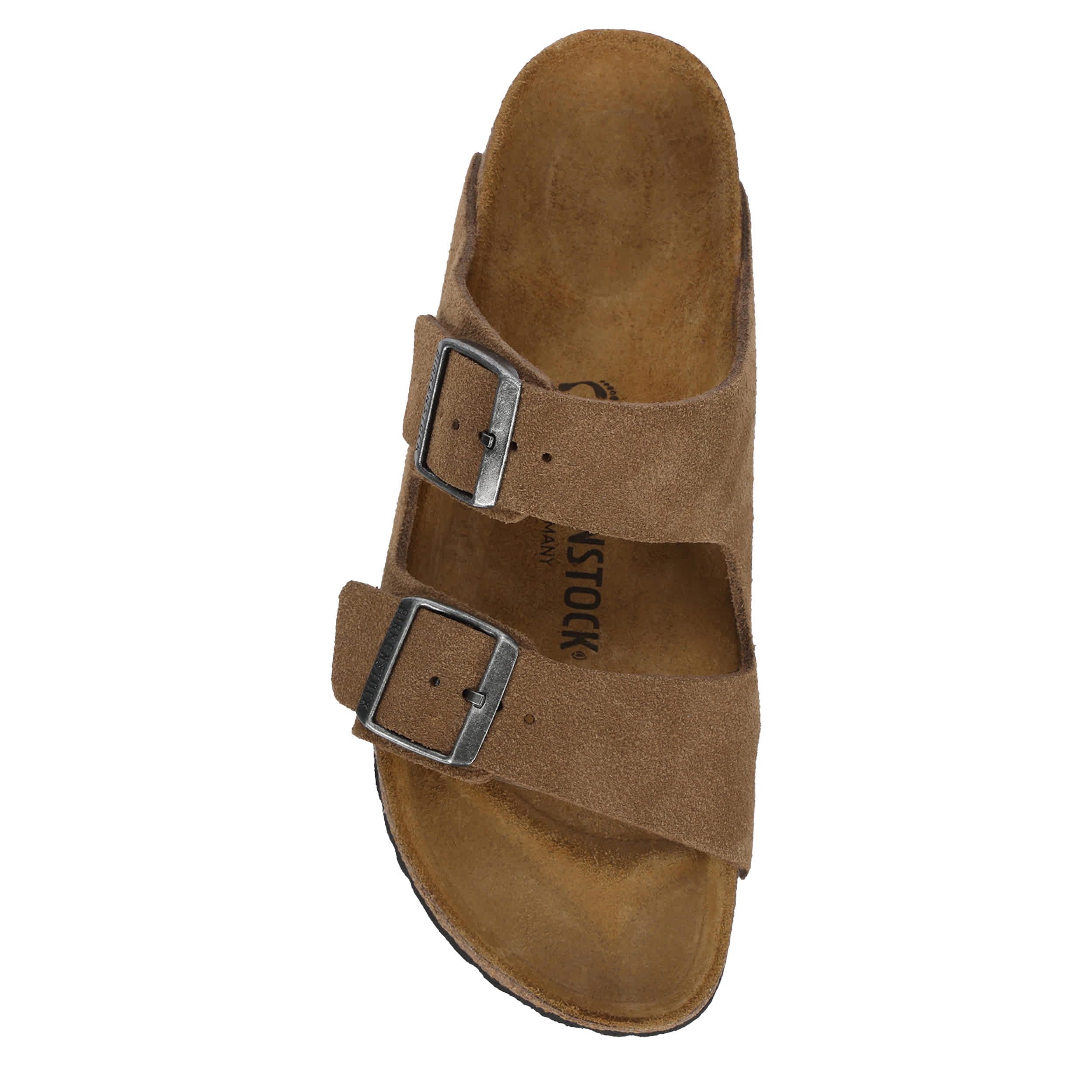 BIRKENSTOCK-WOMENS ARIZONA FOOTBED SANDAL-BROWN & 