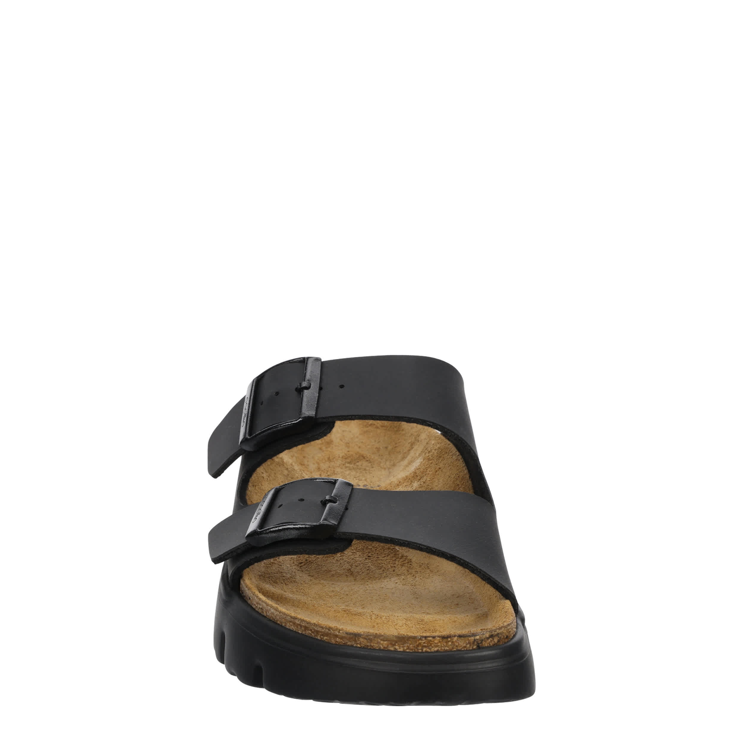 BIRKENSTOCK-WOMENS ARIZONA CHUNKY SANDAL BY PAPILLIO-BLACK & 