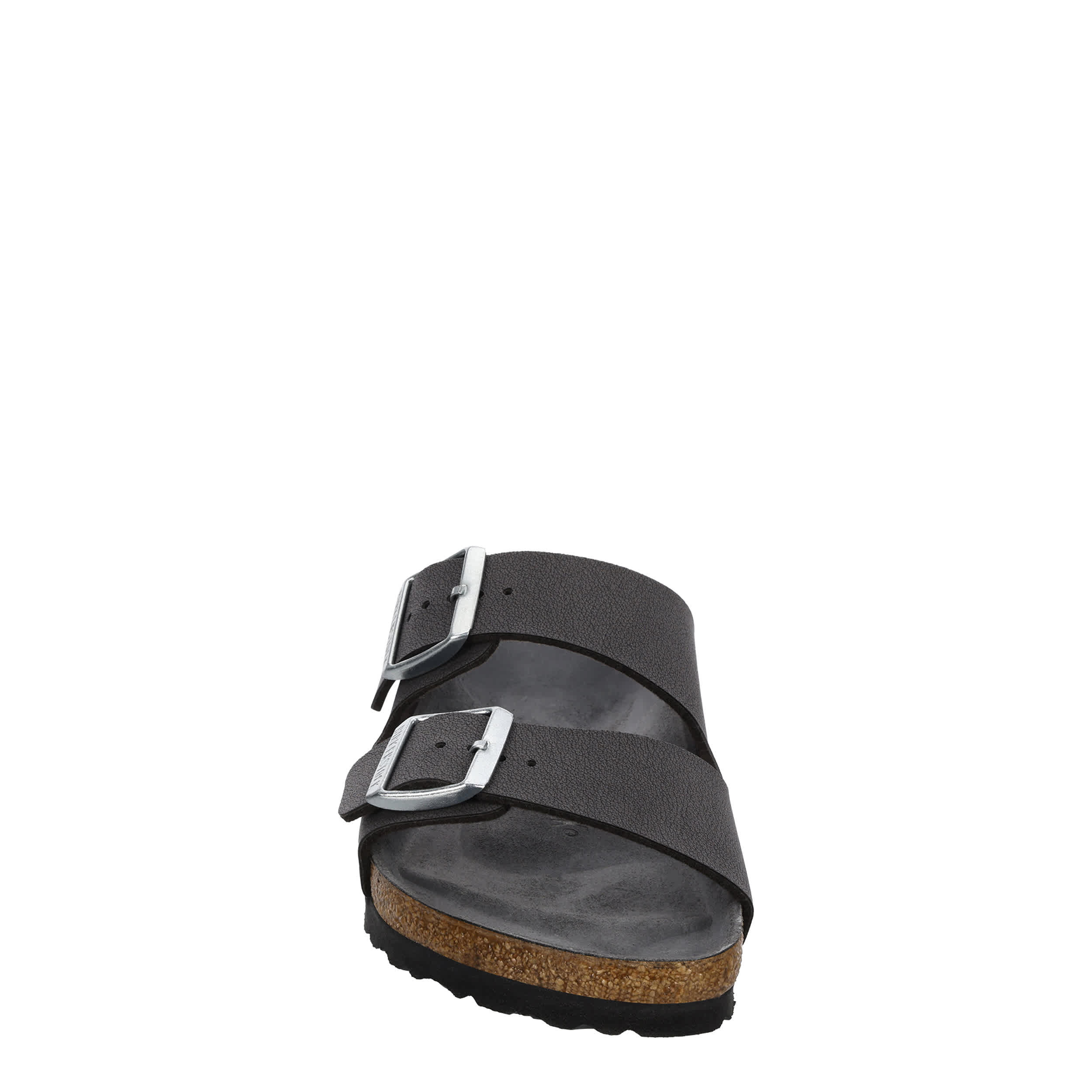 BIRKENSTOCK-WOMENS ARIZONA FOOTBED SANDAL-GREY & 