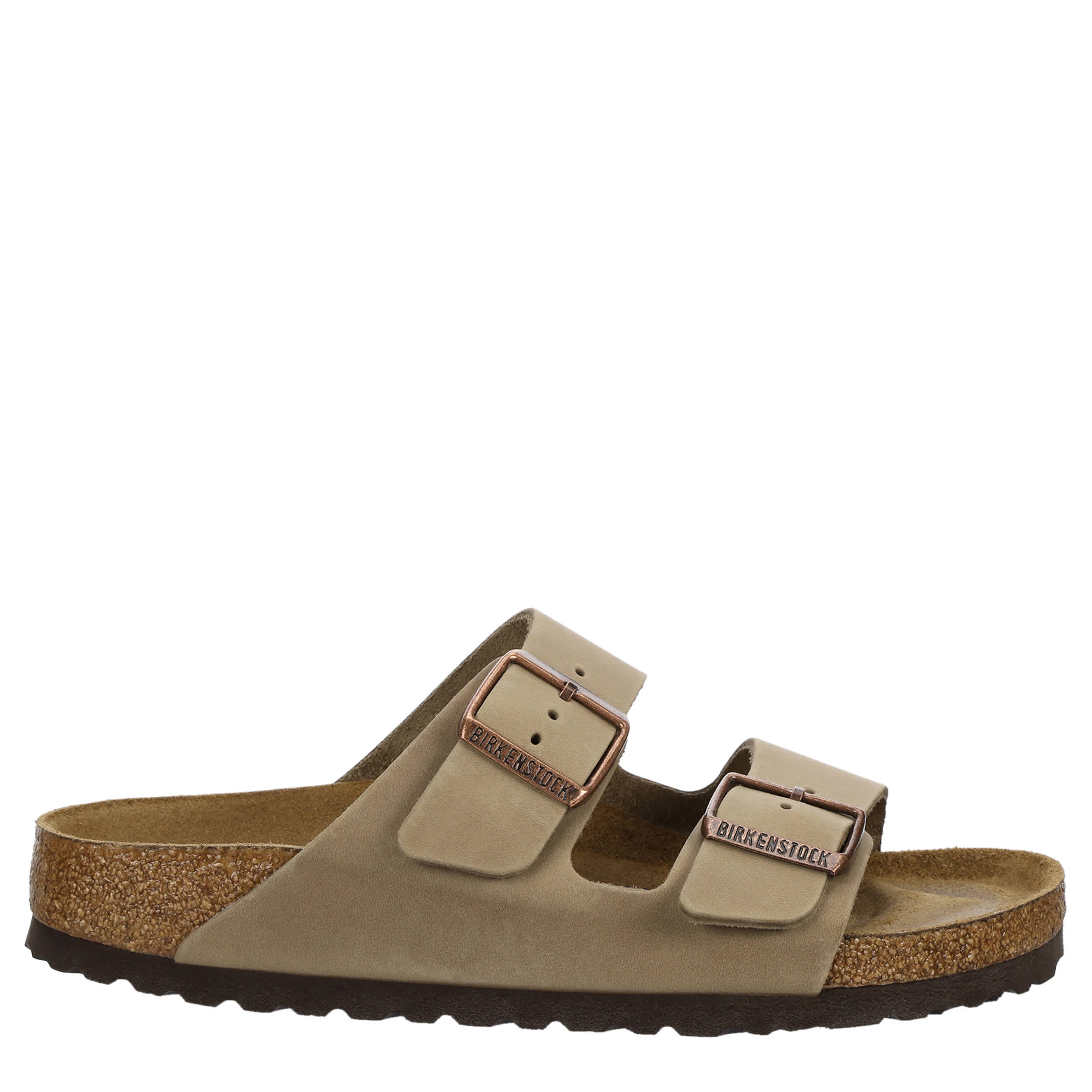 BIRKENSTOCK-WOMENS ARIZONA FOOTBED SANDAL-BROWN & 