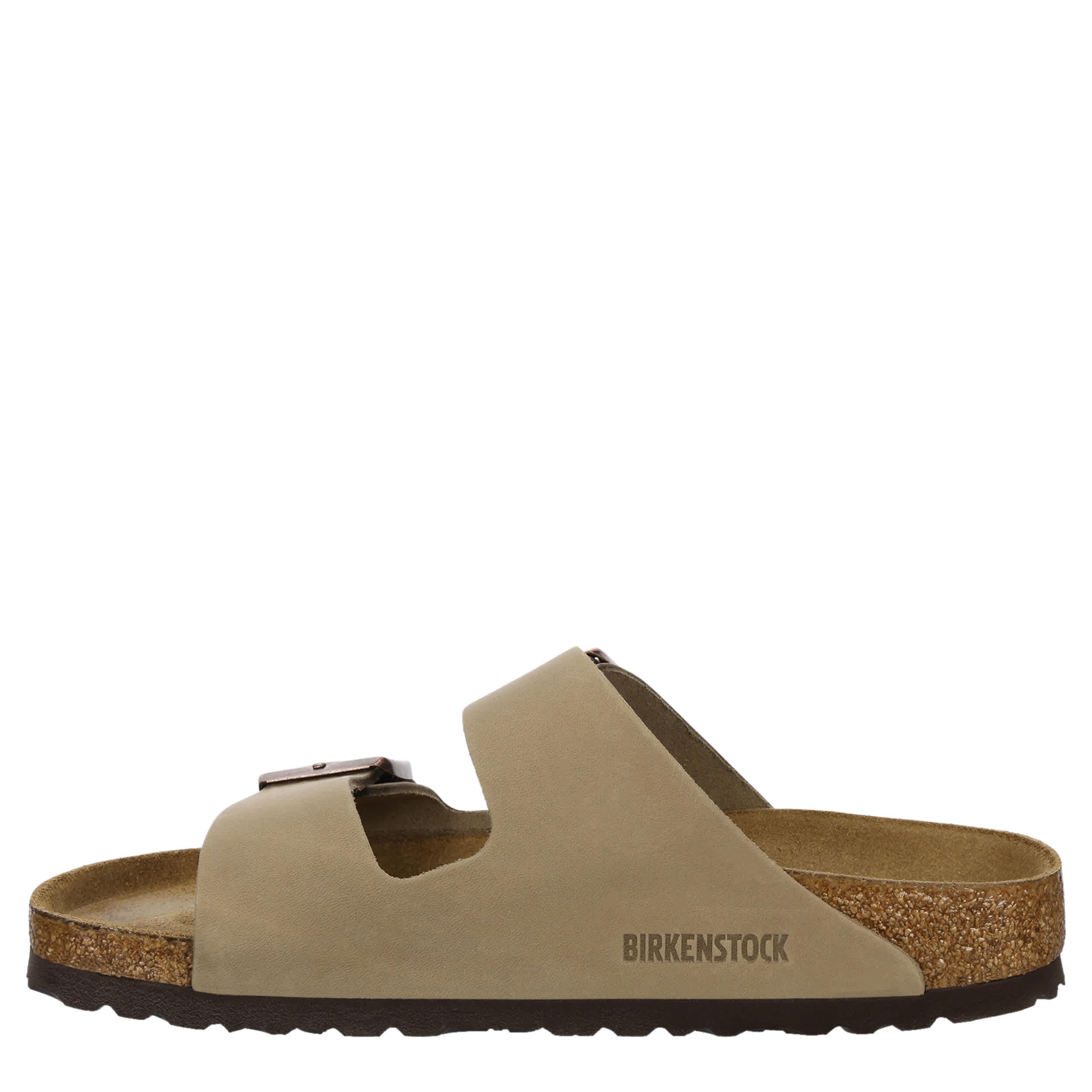 BIRKENSTOCK-WOMENS ARIZONA FOOTBED SANDAL-BROWN & 