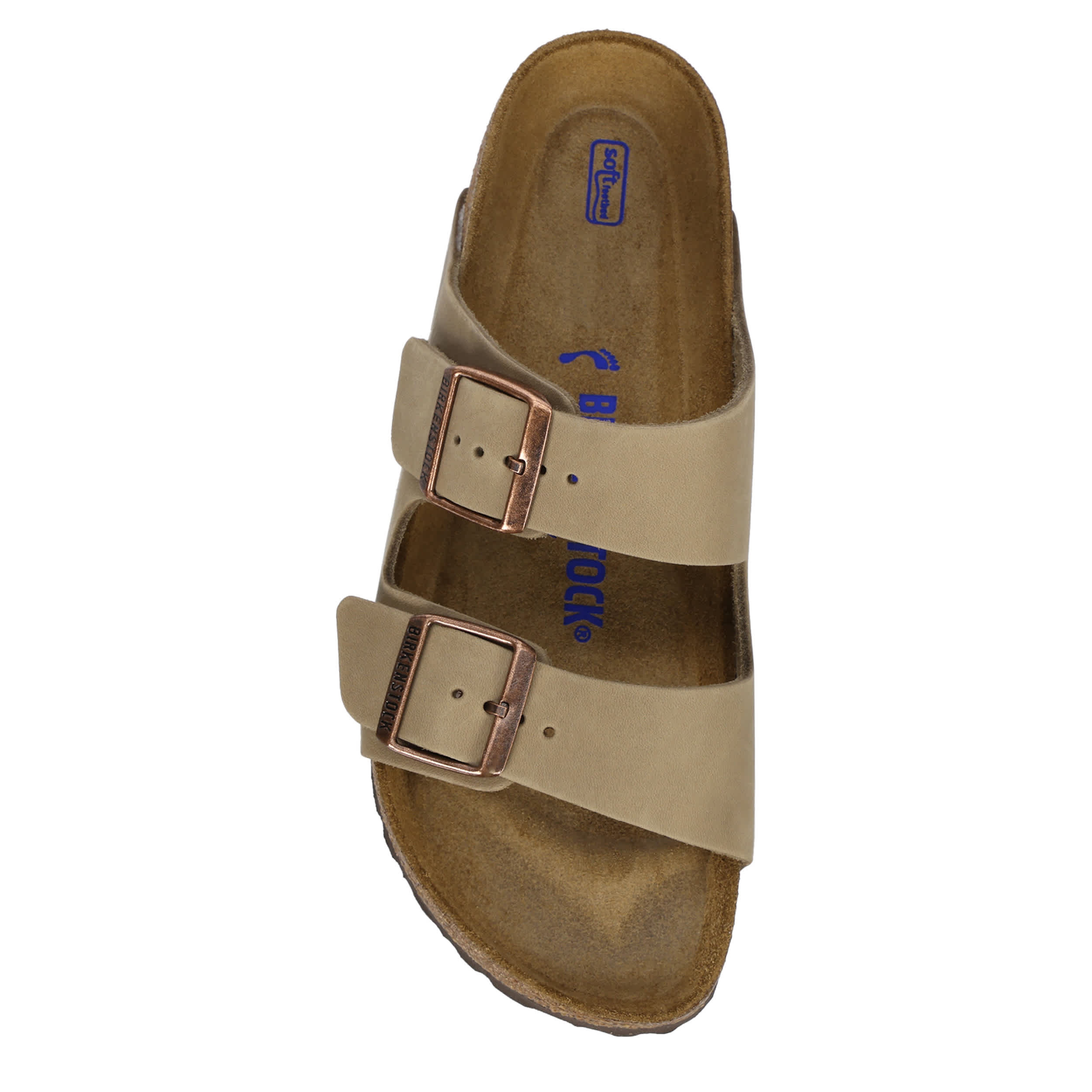 BIRKENSTOCK-WOMENS ARIZONA FOOTBED SANDAL-BROWN & 