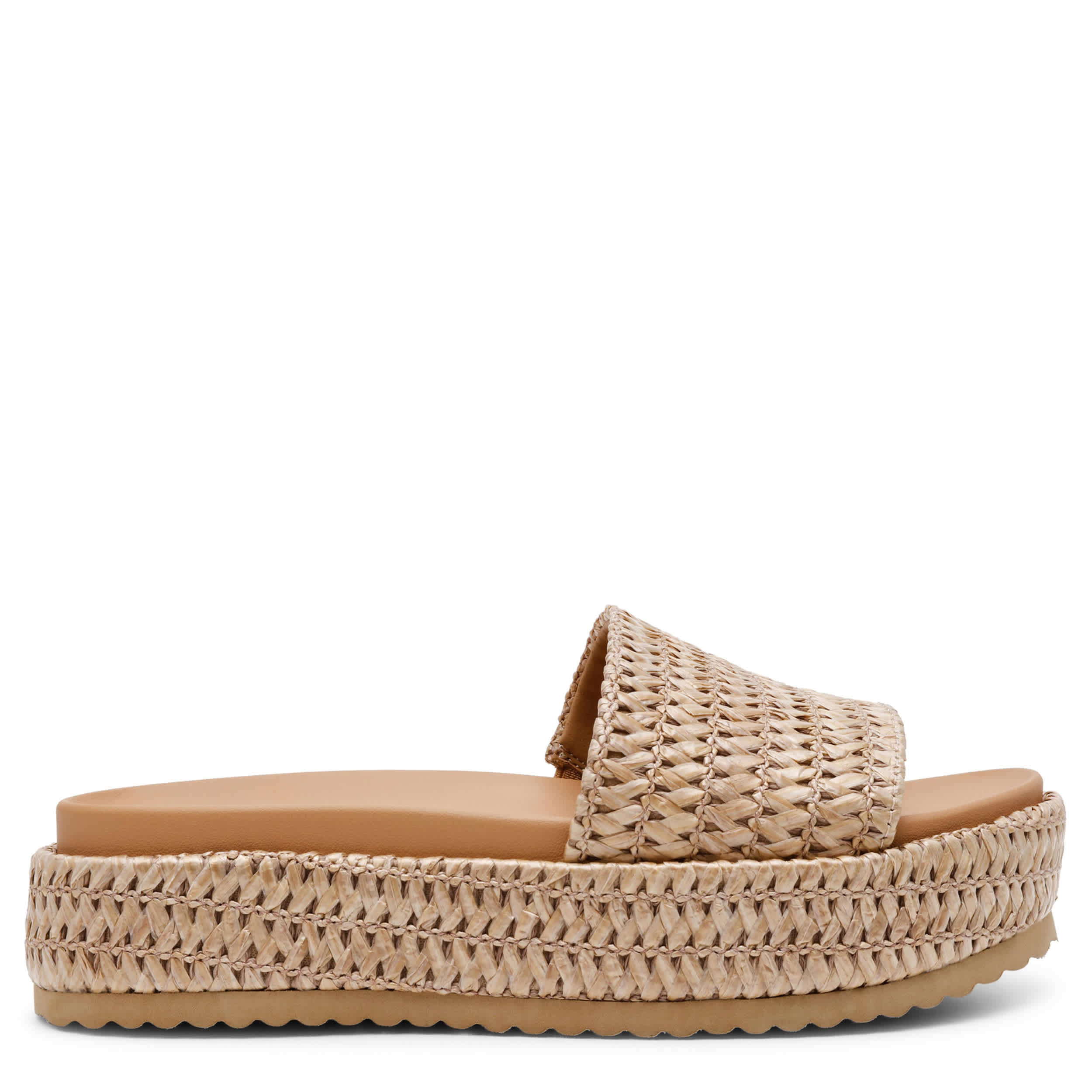 DV BY DOLCE VITA-WOMENS SOLSTYCE WEDGE SANDAL-TAN & 