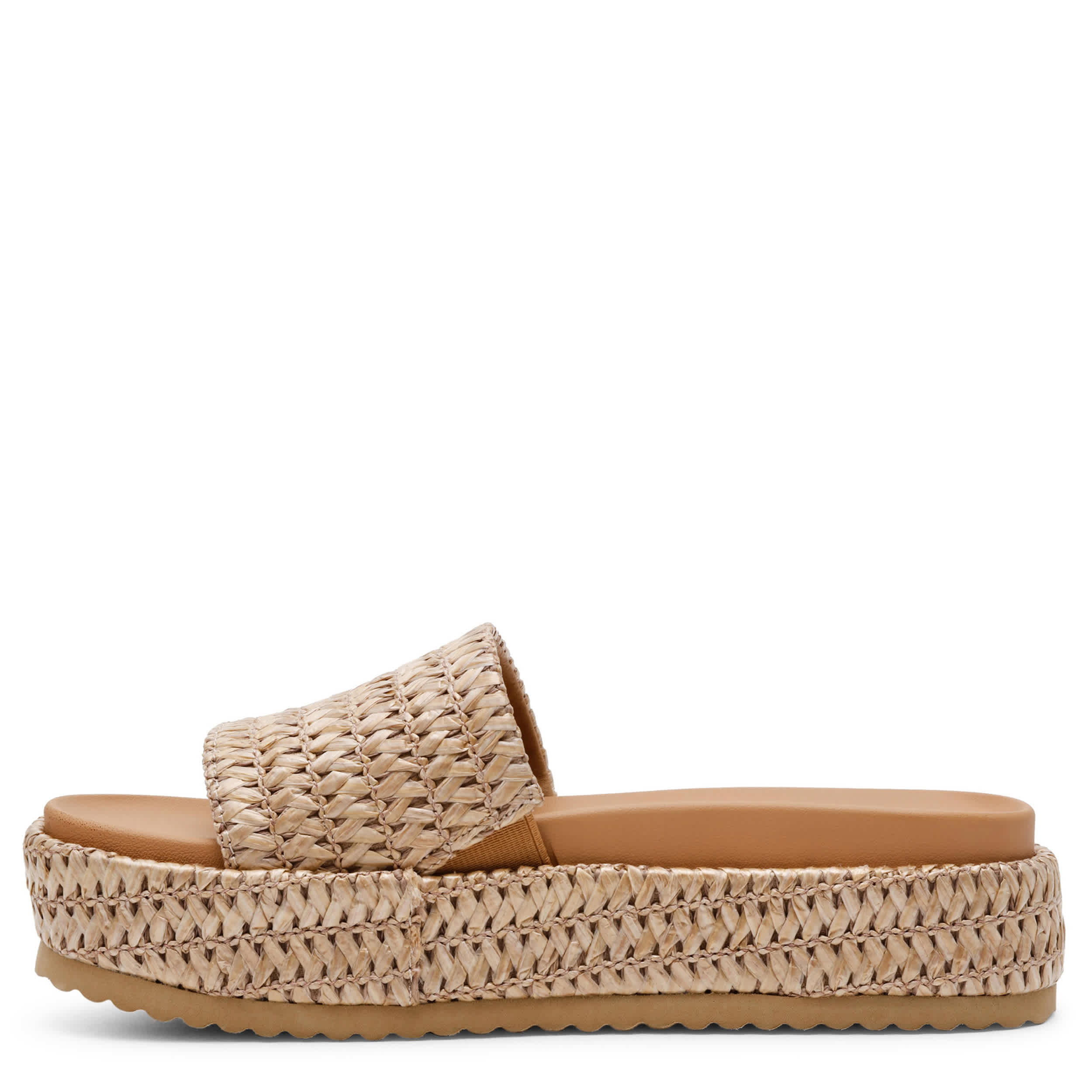 DV BY DOLCE VITA-WOMENS SOLSTYCE WEDGE SANDAL-TAN & 