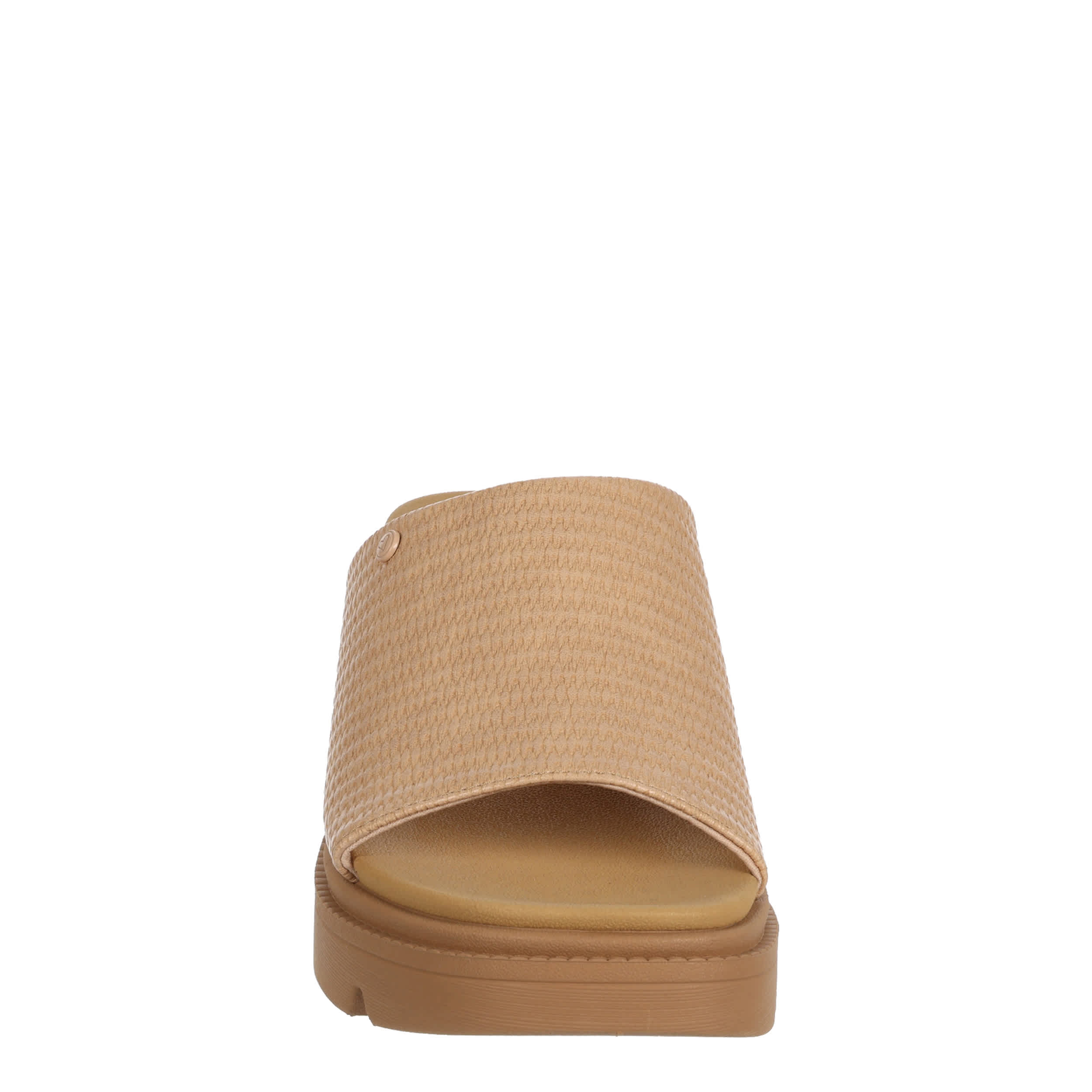 REEF-WOMENS HORIZON HI LUXE MULE SANDAL-TAN & 
