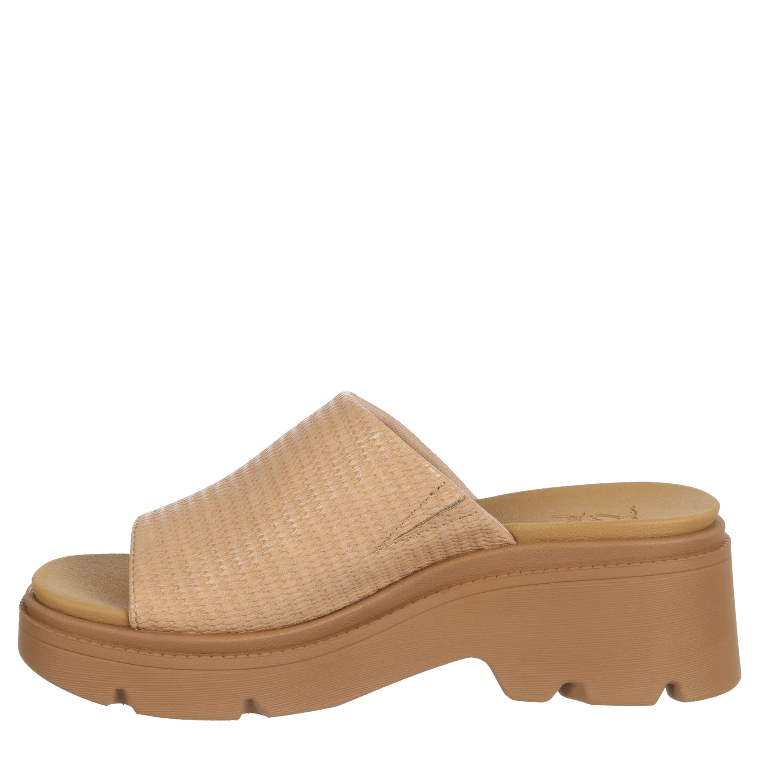 REEF-WOMENS HORIZON HI LUXE MULE SANDAL-TAN & 