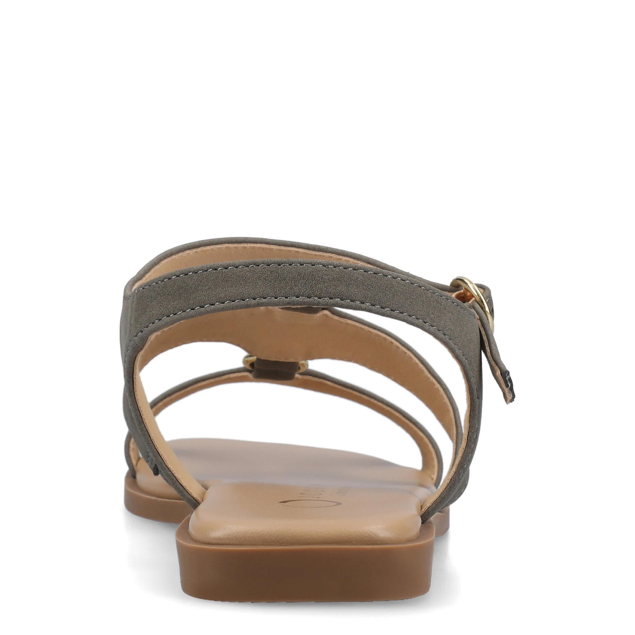 JOURNEE COLLECTION-WOMENS BRILEY SANDALS-GREY & 