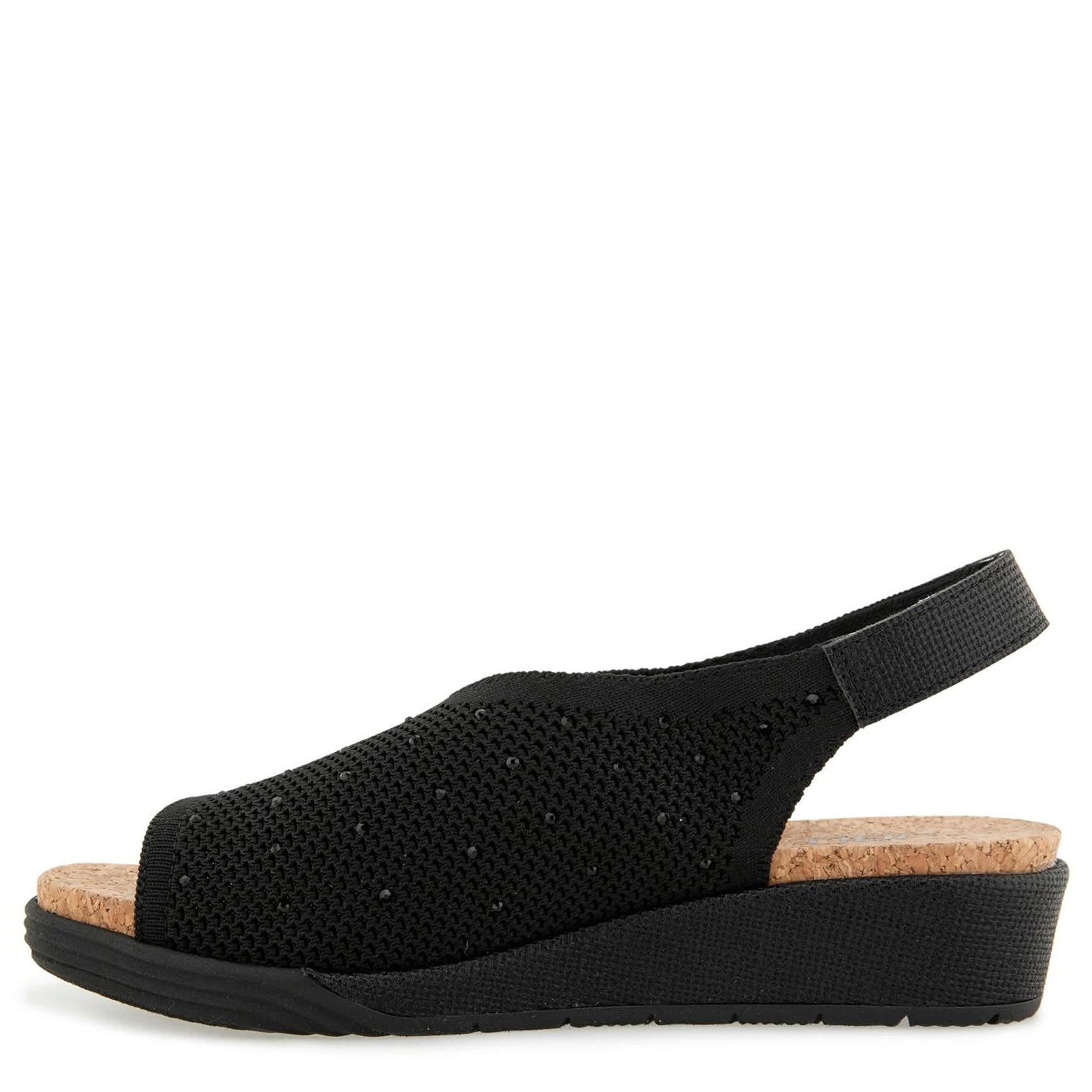 JBU-WOMENS CLARISSE SANDAL-BLACK & 