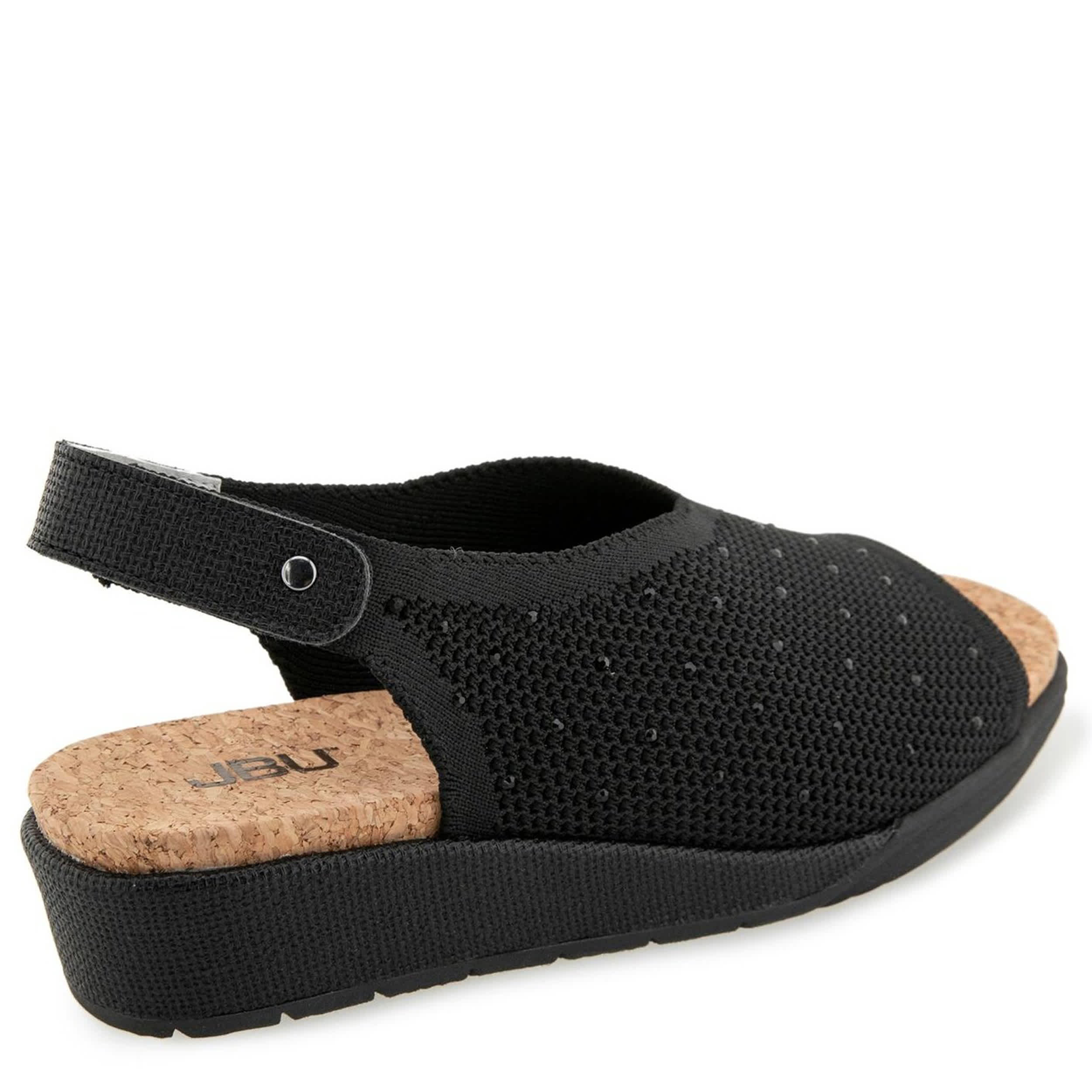 JBU-WOMENS CLARISSE SANDAL-BLACK & 