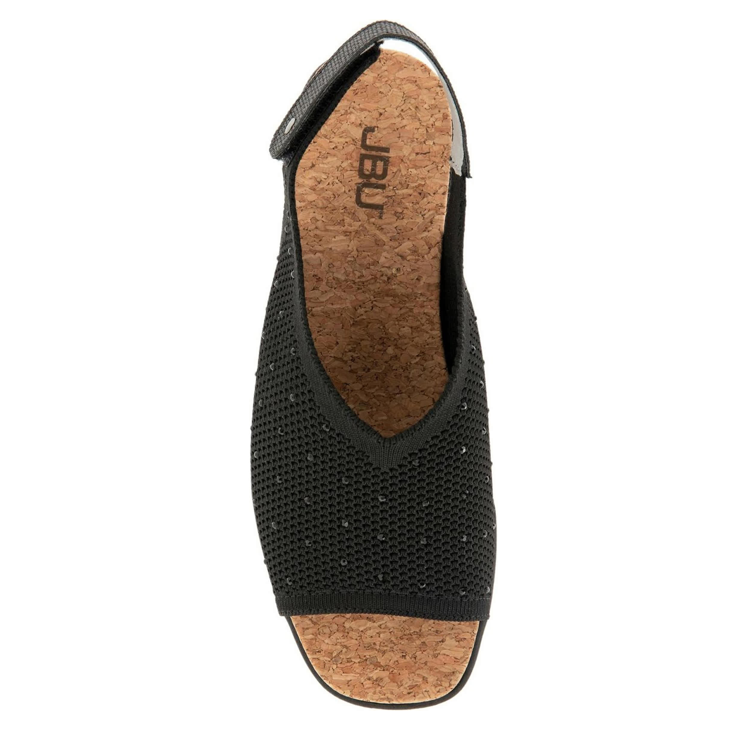 JBU-WOMENS CLARISSE SANDAL-BLACK & 